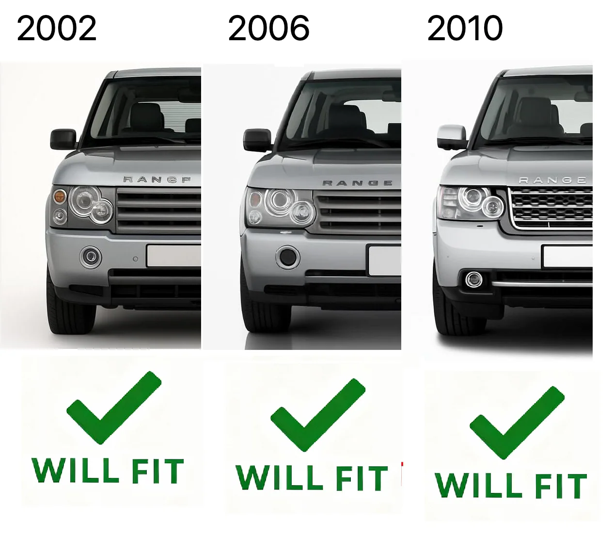 Rear Lettering Template for Range Rover L322 - Image 4