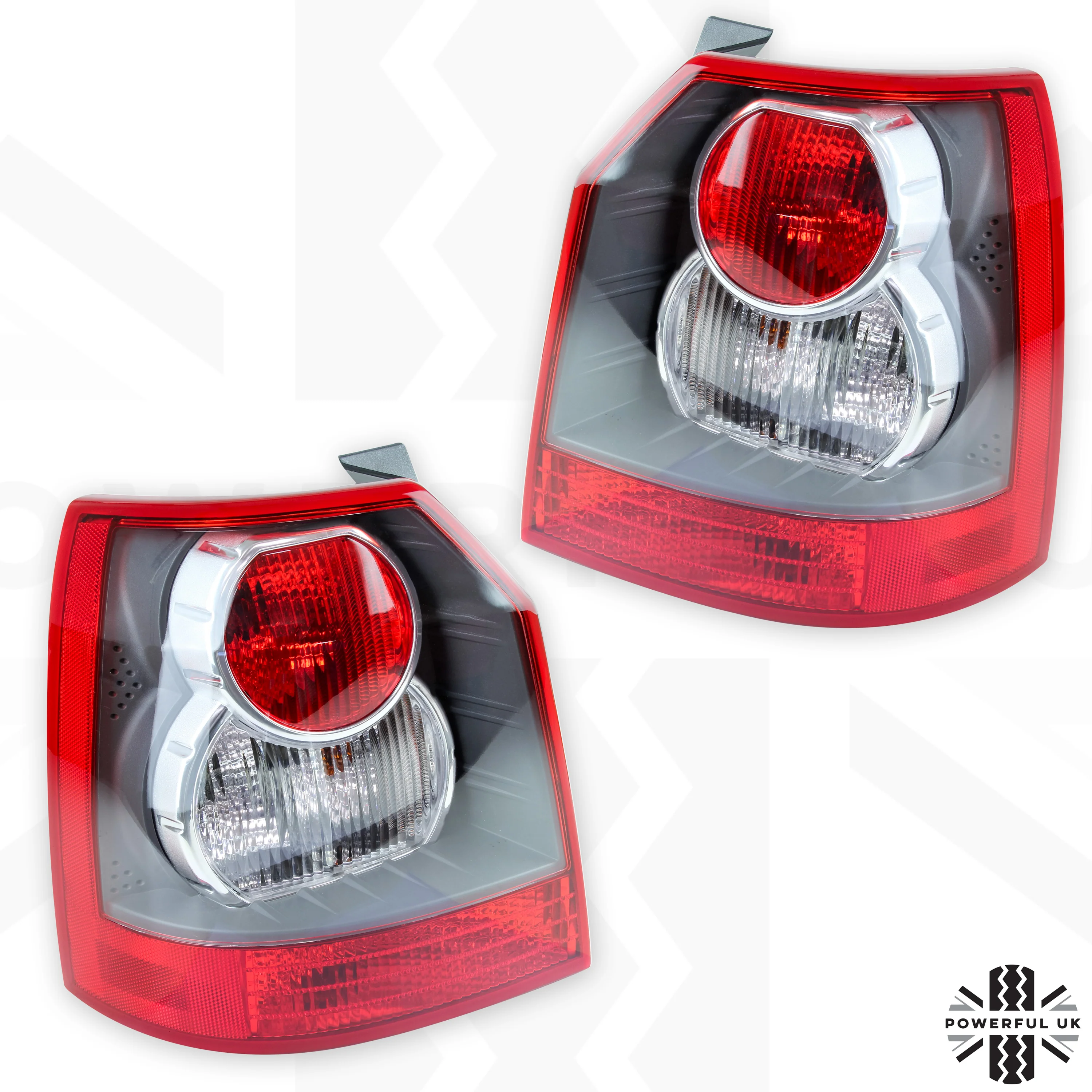 Rear Light Assembly for Freelander 2 (2007-10) Red Brake Lens - Pair - Image 8