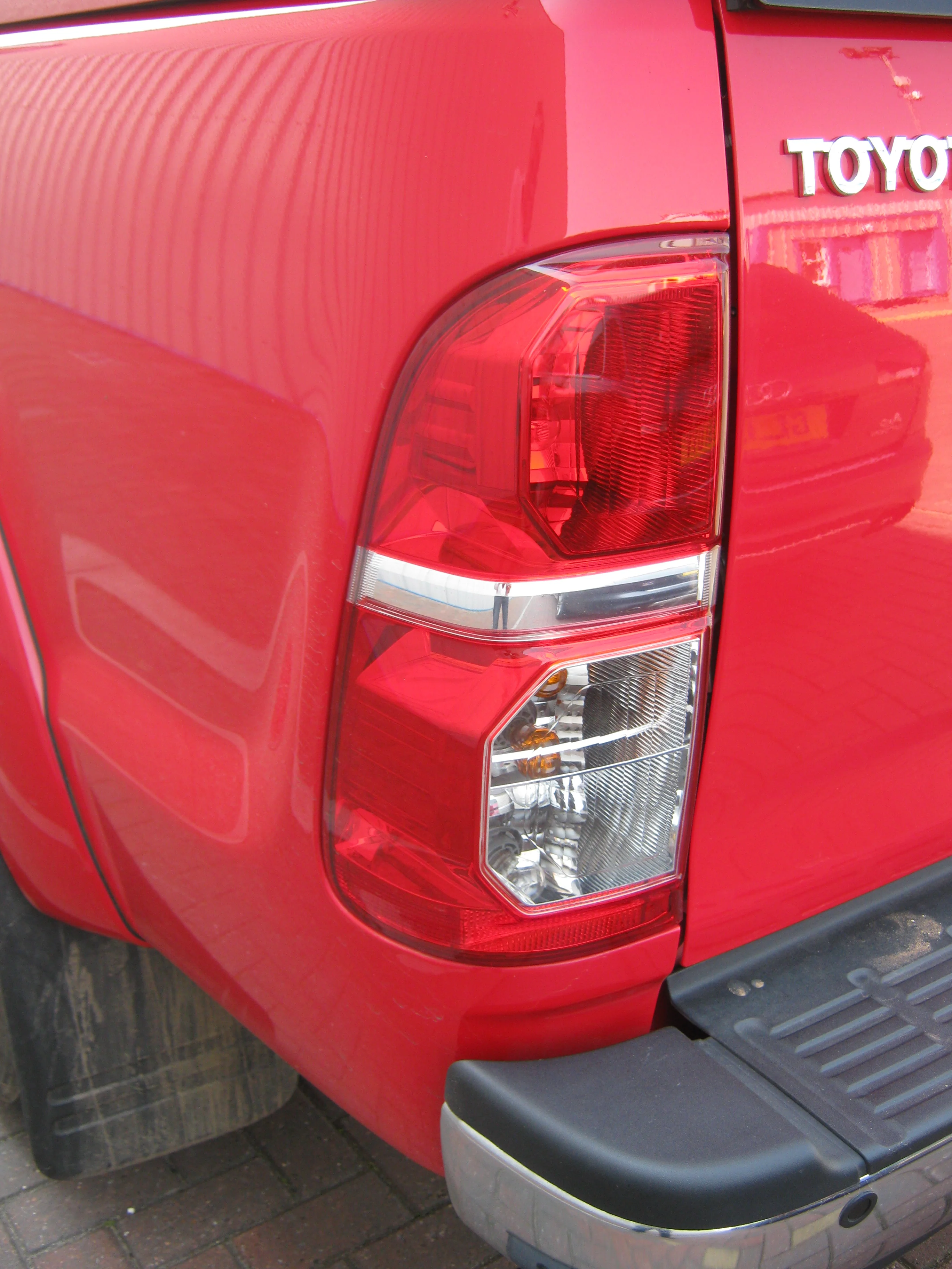 Rear Light (Budget type) - LH - Toyota Hilux Mk7 / Vigo Champ - Image 3