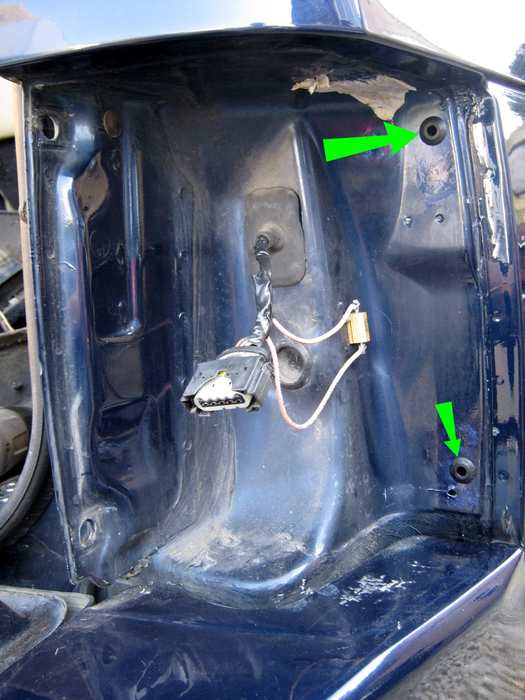 Rear Light Conversion Inserts ( x4 ) for Range Rover L322 - Image 5