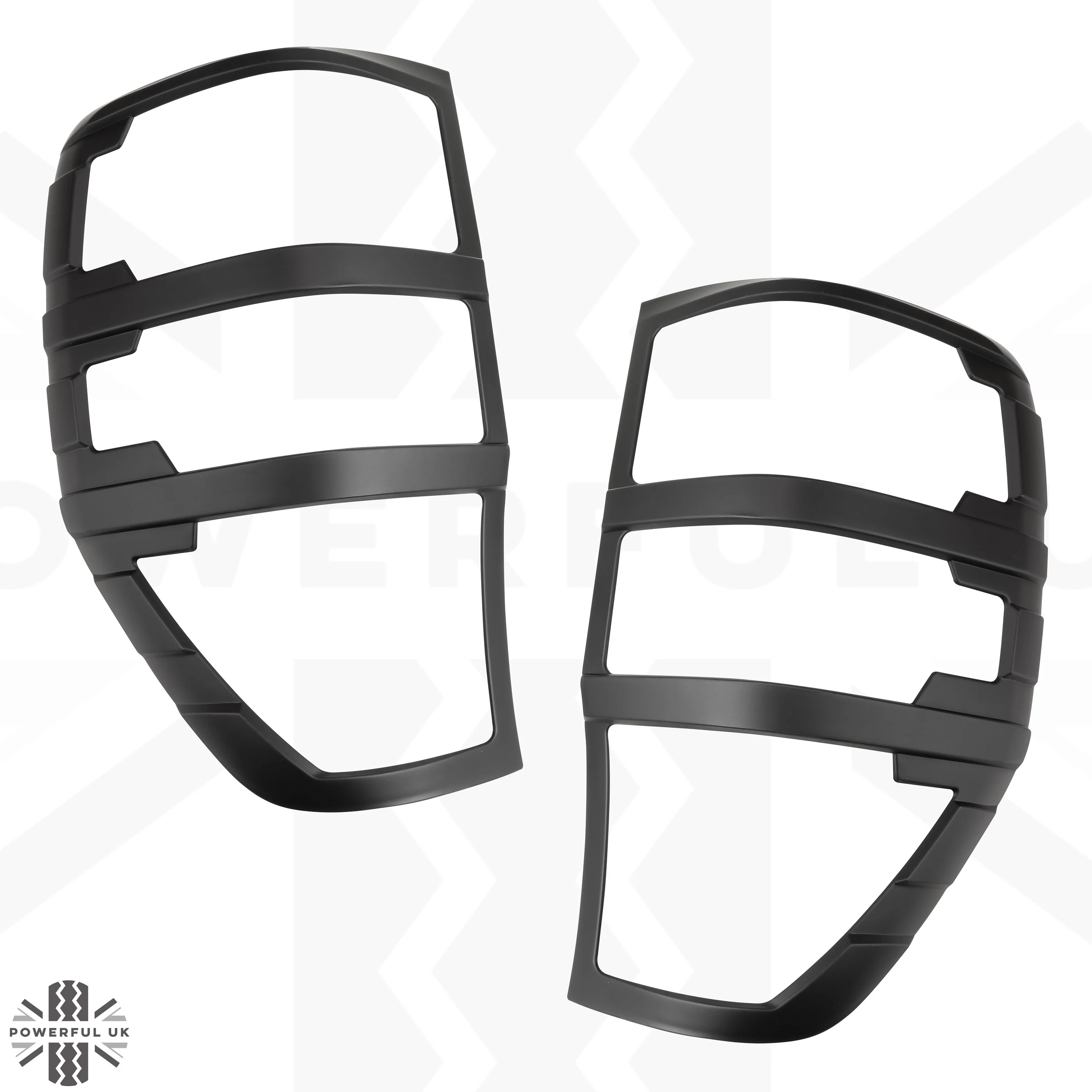 Rear Light Covers - Satin Black - for Ford Ranger 2012 on - Image 2