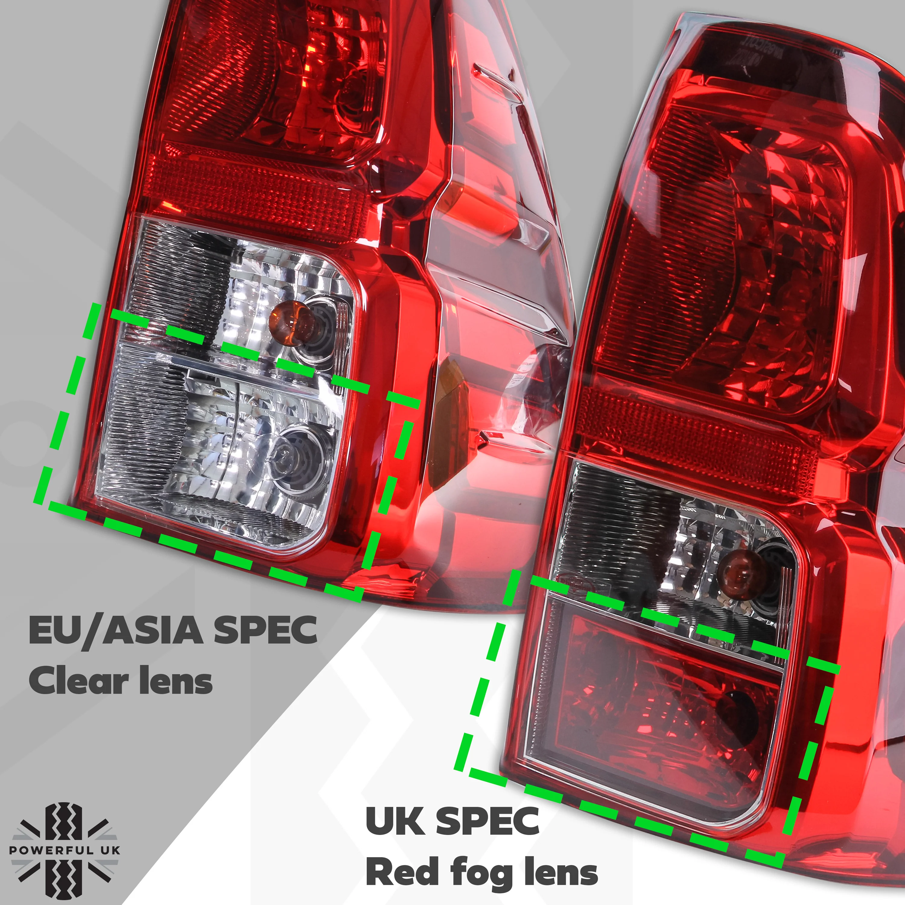 Rear Light inc Loom+Bulbs - Asia Spec - RH - Toyota Hilux Mk8 Revo (2016 on) - Image 7