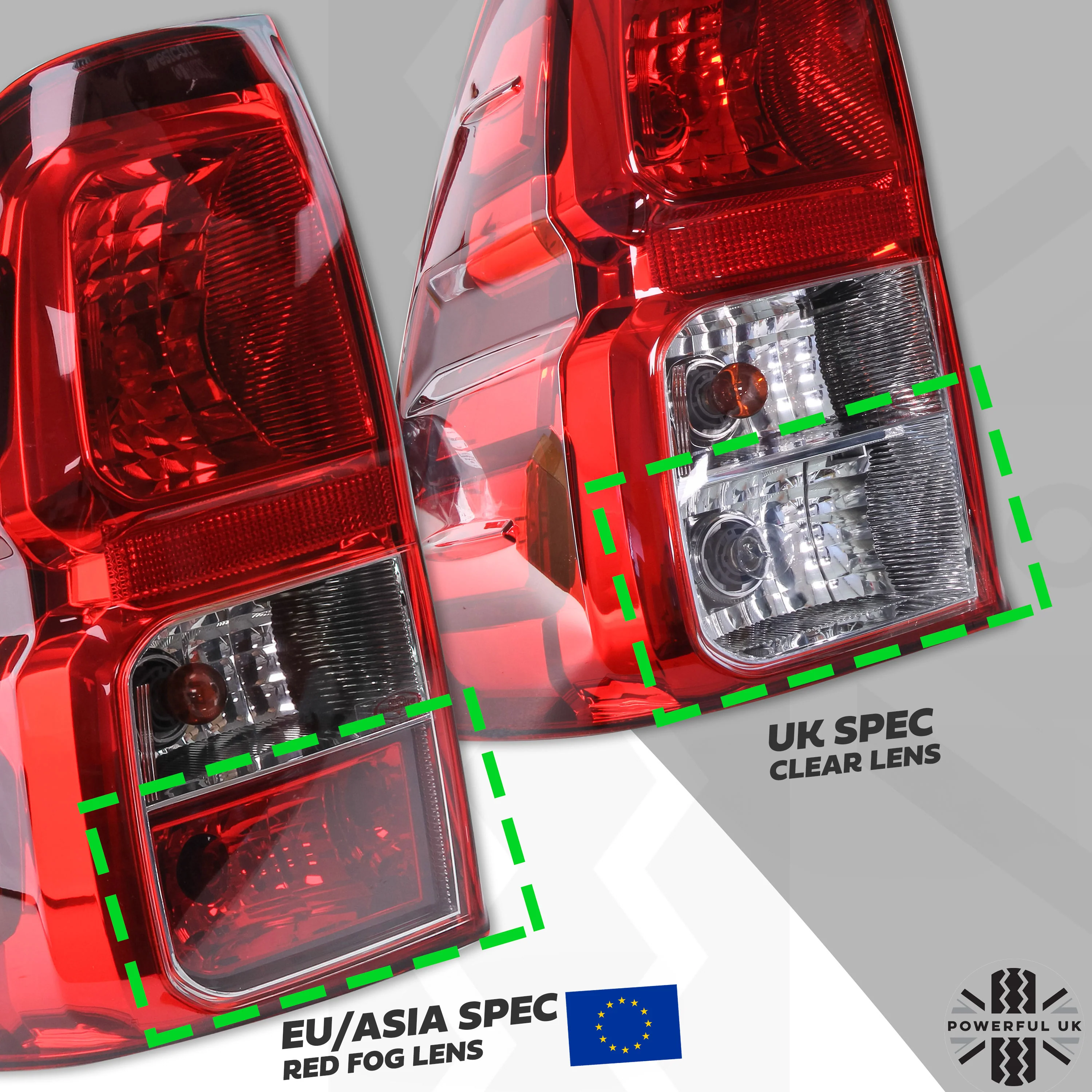 Rear Light - LH - for Toyota Hilux Mk8 Revo (2016 on) - EU Spec With Fog - Image 4