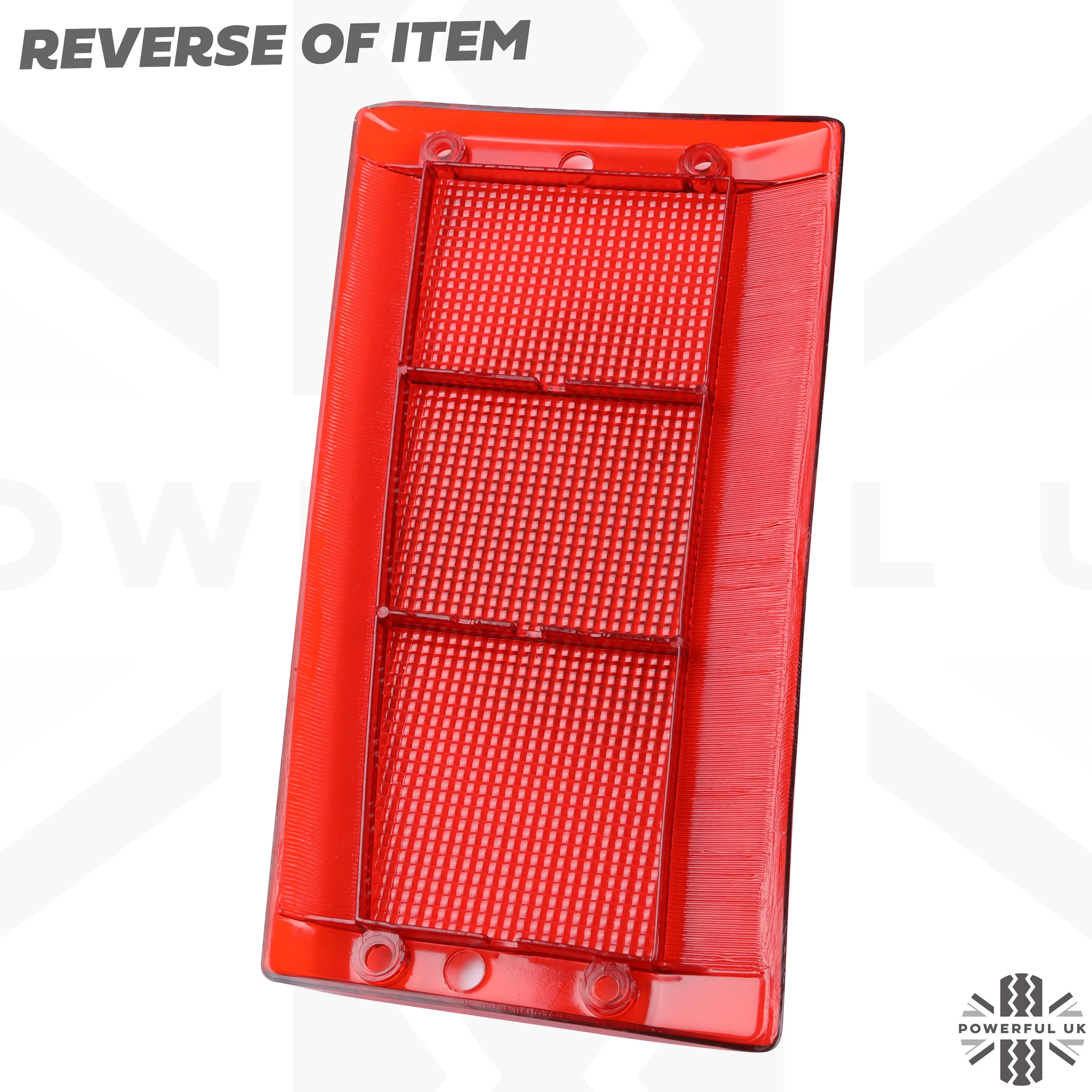 Rear Light Lens for Range Rover Classic - Side Section - Clear Edge - Left Side - Image 5