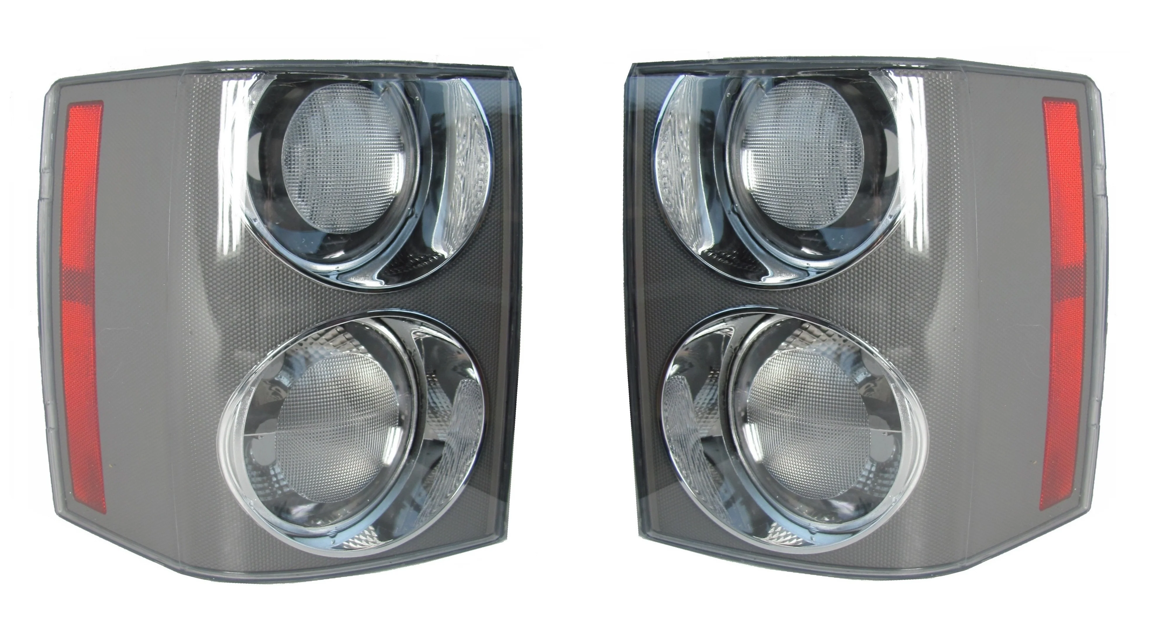 Rear Lights Clear/Clear "Supercharged Type" for Range Rover L322 2002-09 - PAIR - No Bulbs or Bulb Holders