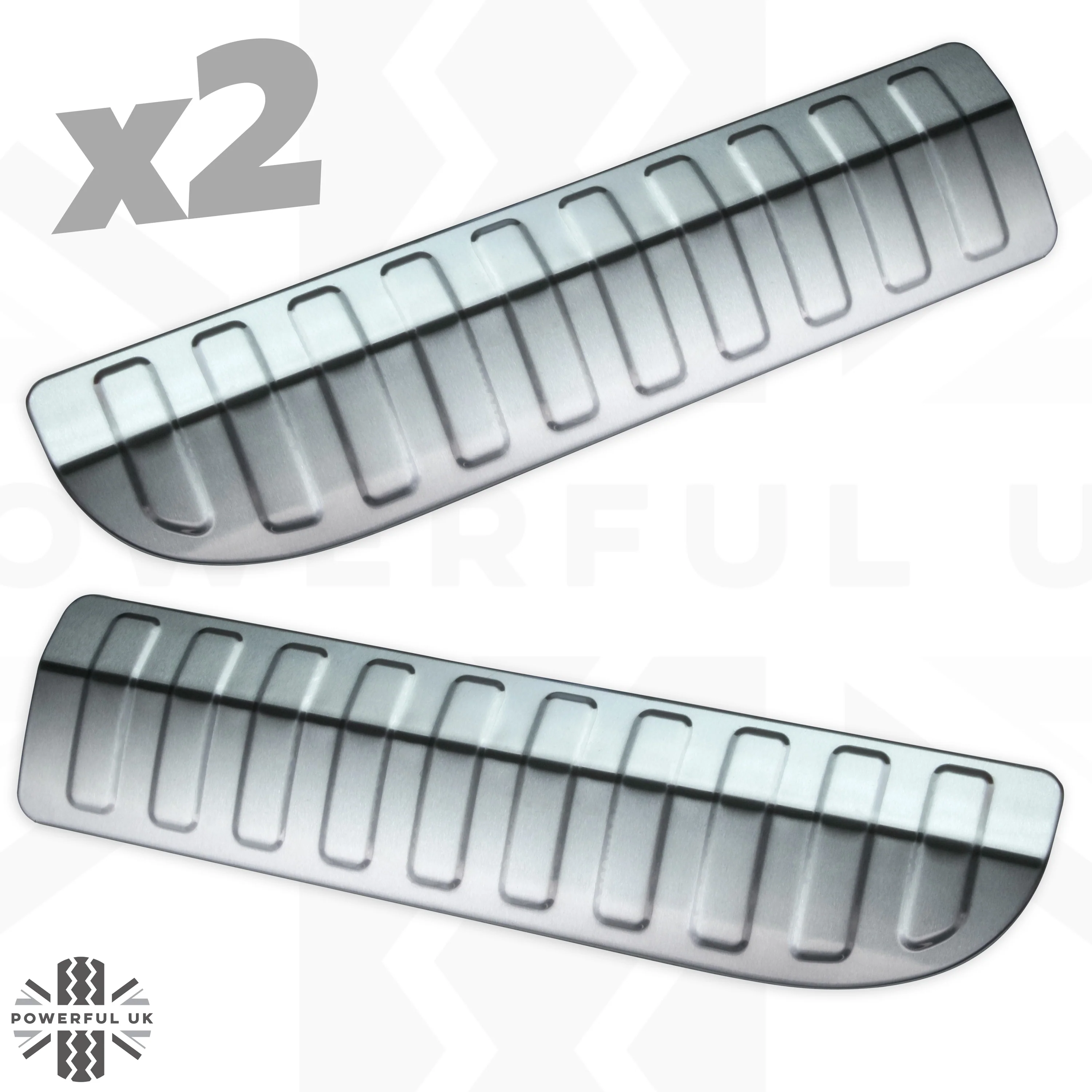 Rear Loadspace Finisher Upgrade Inserts - Stainless Steel for Range Rover Sport L494 - Image 3