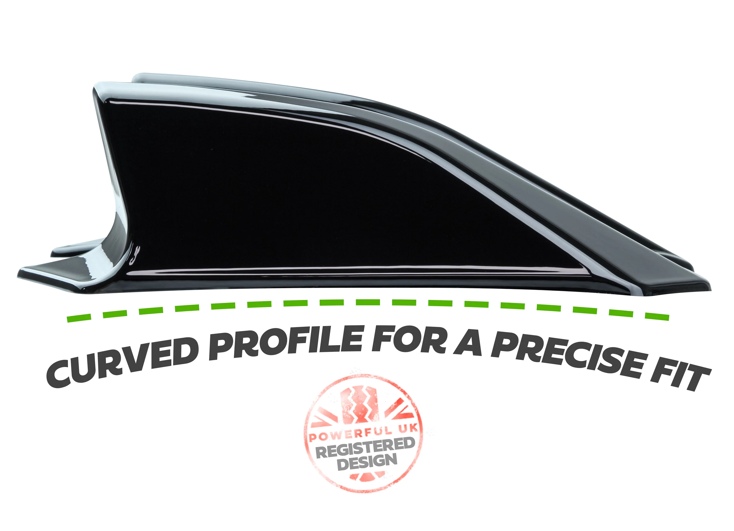 Rear Roof Spoiler Dummy Twin Aerial Range Rover Evoque 2011-15 - Image 6