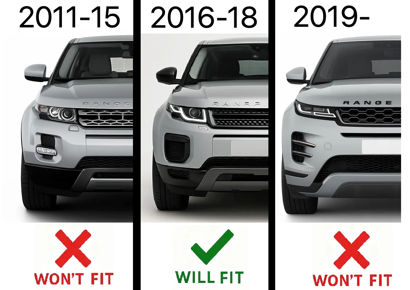 Rear Roof Spoiler LED Brake Light - Genuine - For Range Rover Evoque 2016 - Image 6