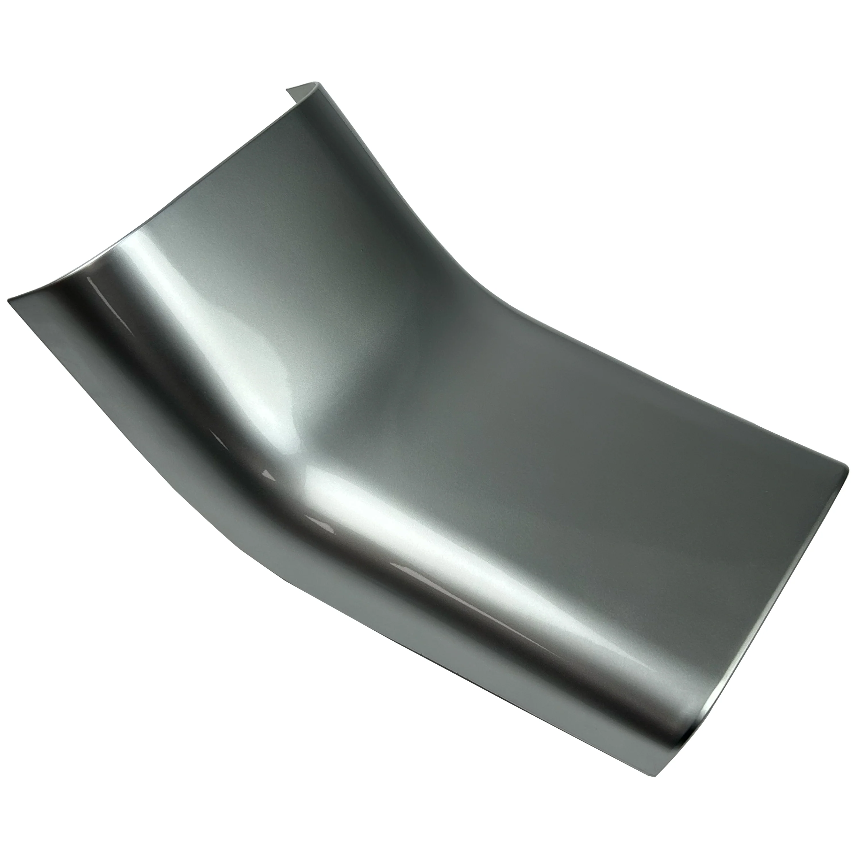 Rear Seat Air Vent 'Anti Kick' Cover in Silver for Tesla Model 3 - Image 2