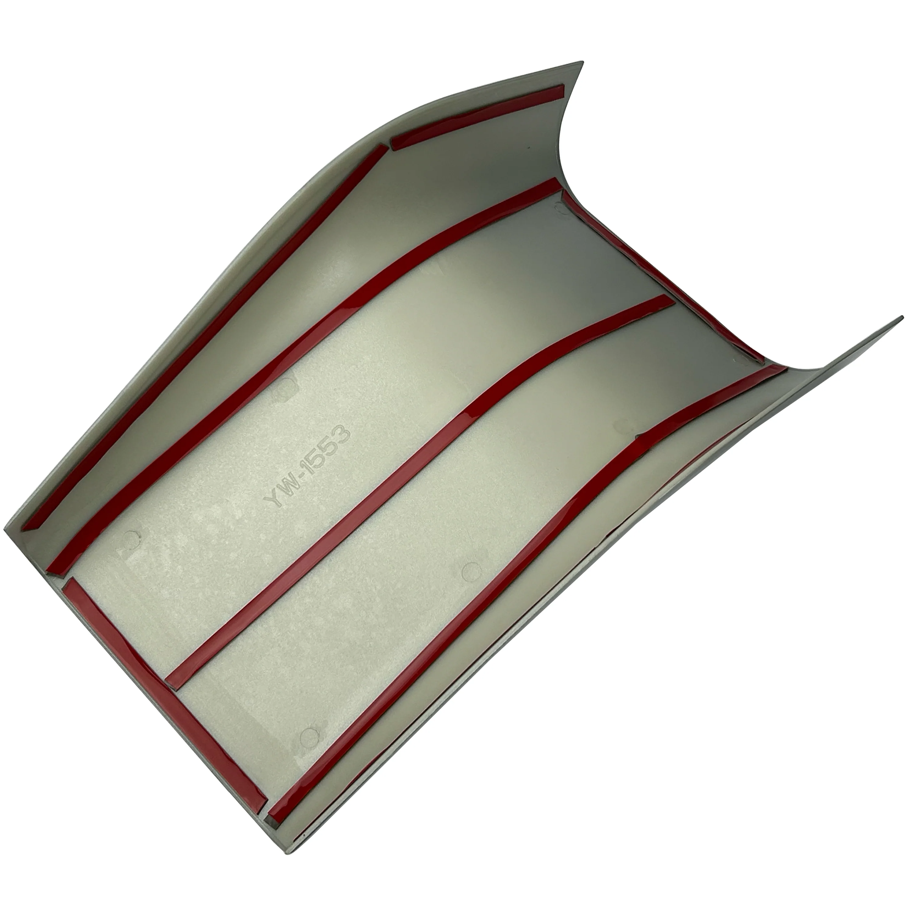 Rear Seat Air Vent 'Anti Kick' Cover in Silver for Tesla Model 3 - Image 4