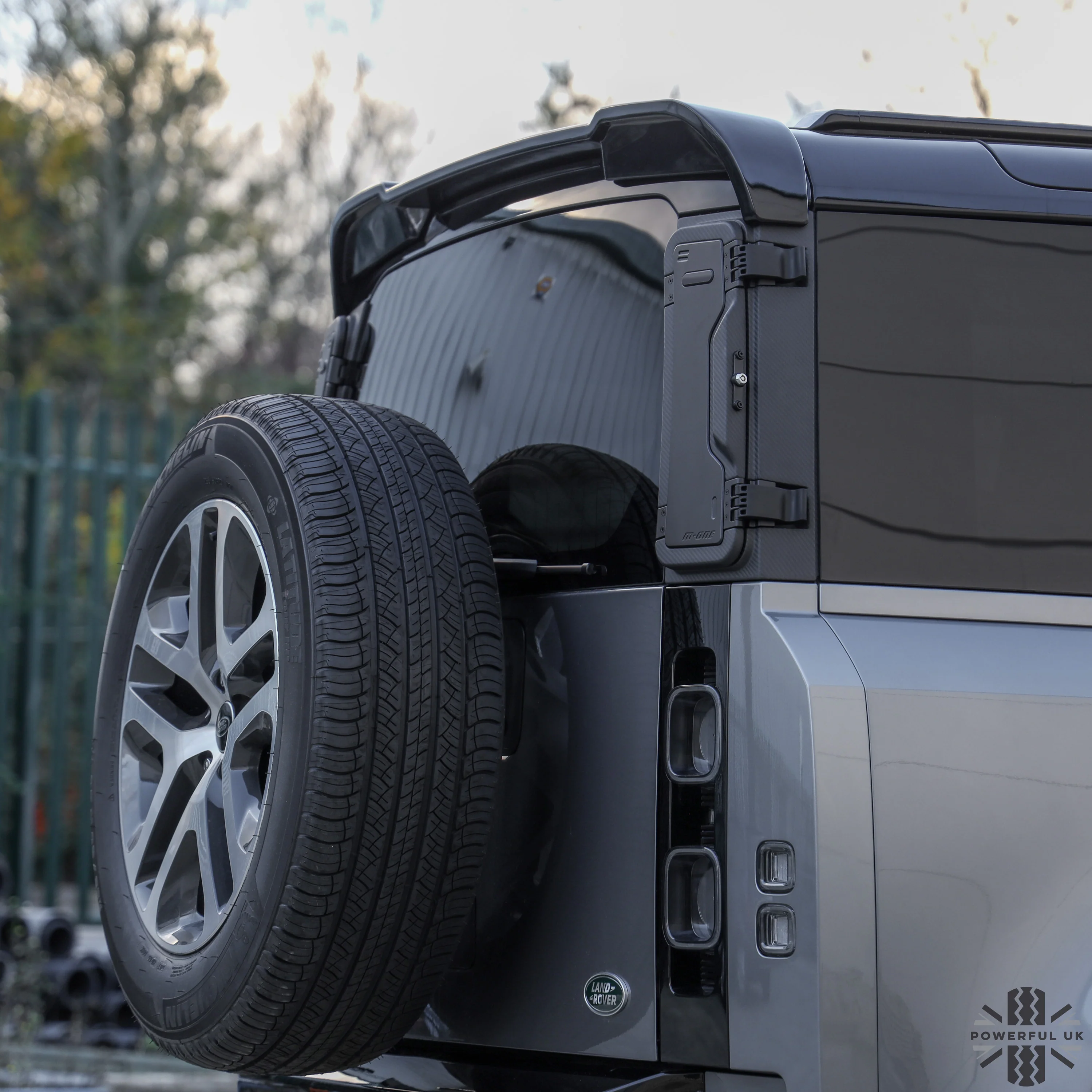 Rear Spoiler for Land Rover Defender L663 - PFUK Design - Unpainted - Image 4