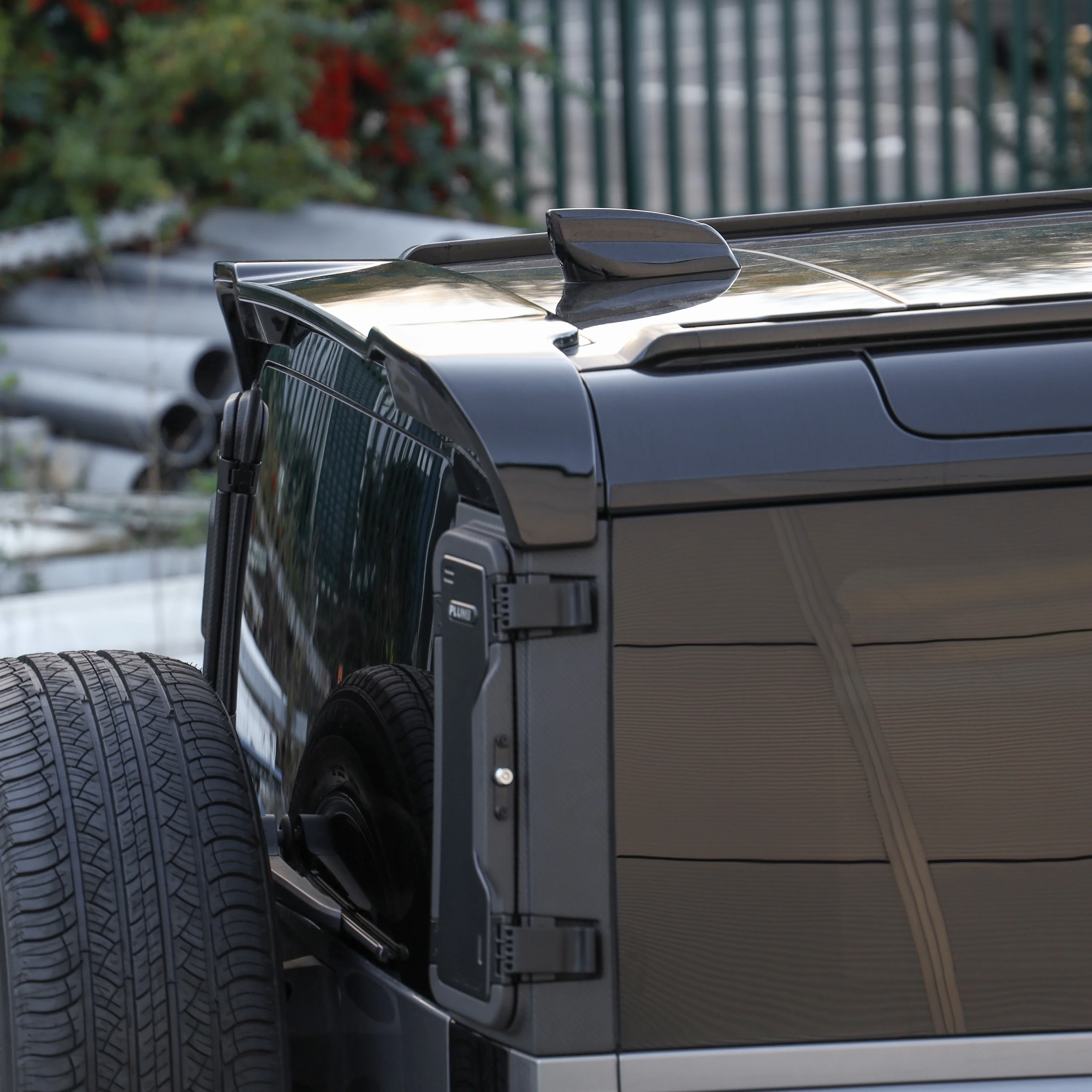 Rear Spoiler for Land Rover Defender L663 - PFUK Design - Unpainted - Image 9