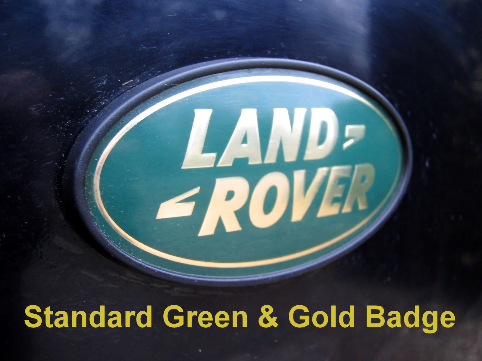 Rear Tailgate Badge - Black & Silver - for Range Rover Sport L494 - Image 11