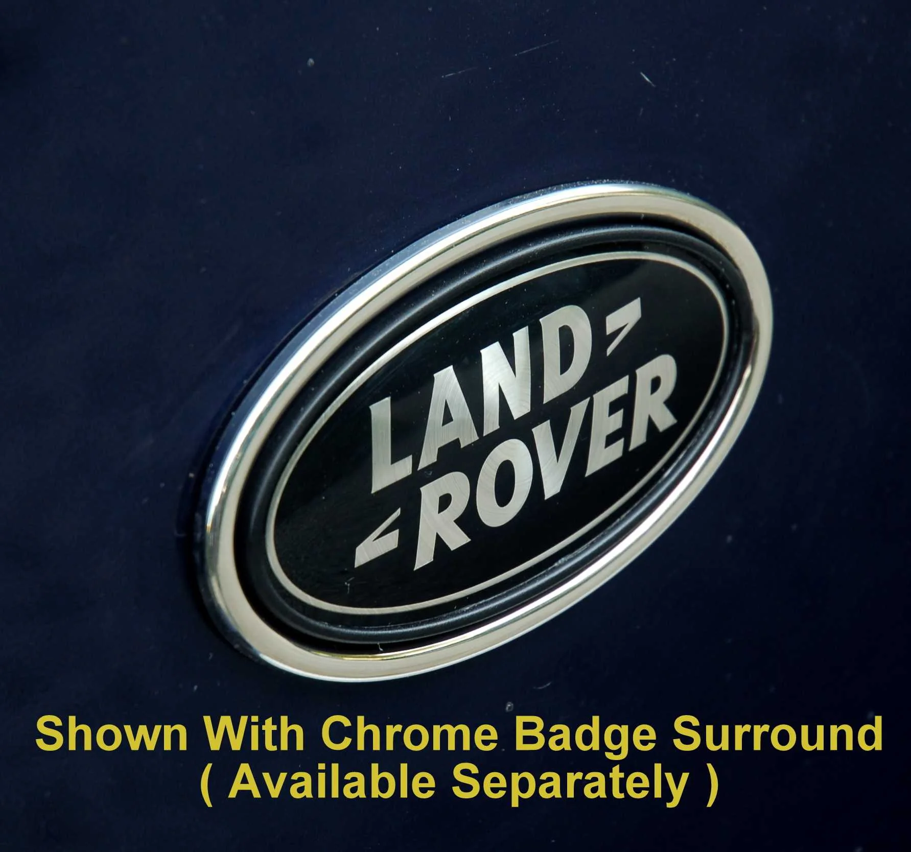 Rear Tailgate Badge - Black & Silver - for Range Rover Sport L494 - Image 12