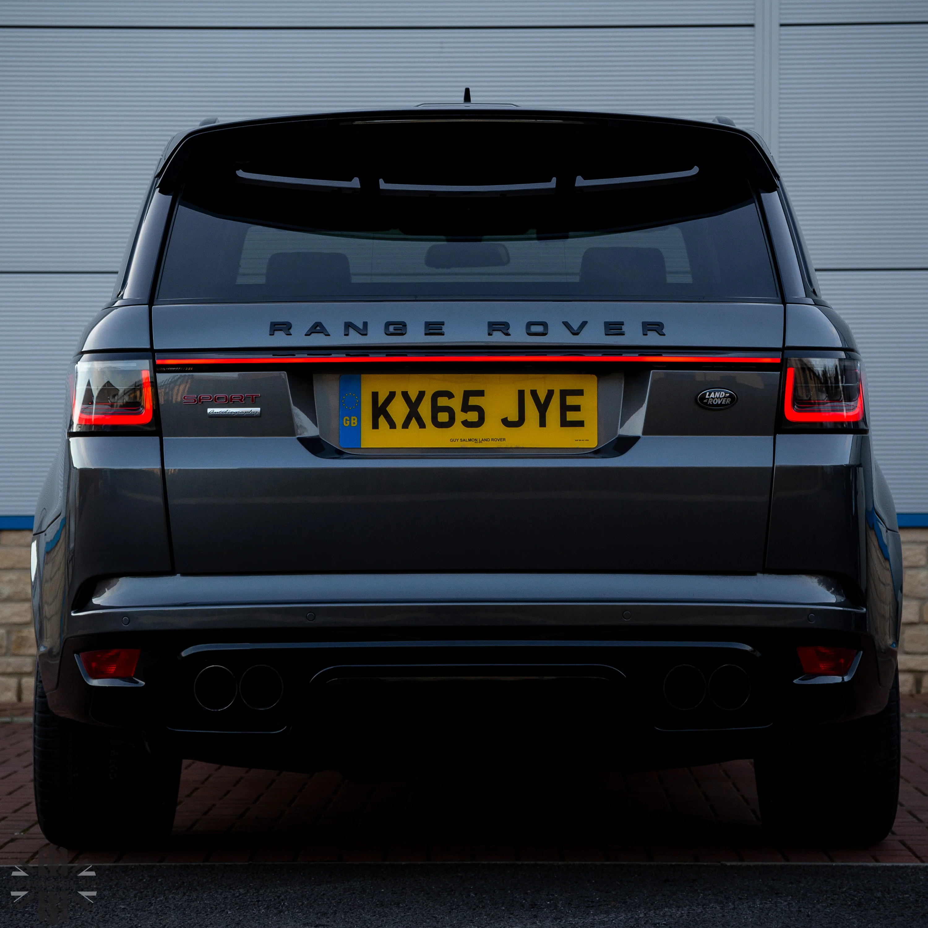 Rear Tailgate LED Lightbar for Range Rover Sport L494 WITHOUT reverse camera - SMOKED Lens - Image 5