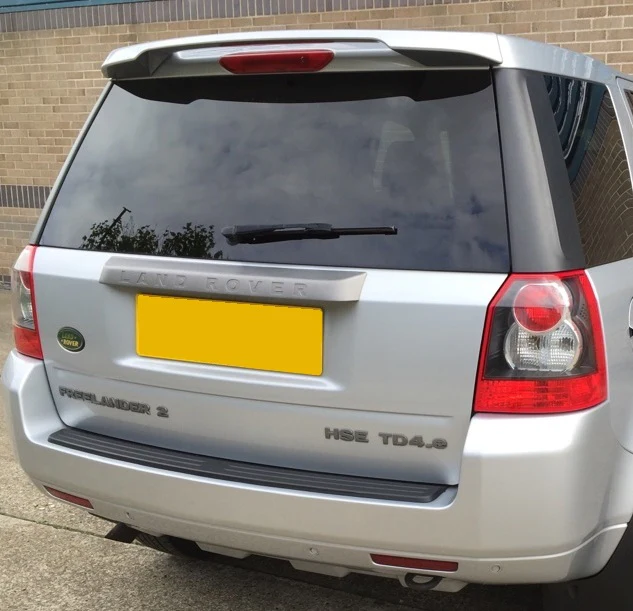 Rear Tailgate Spoiler Kit - Zermatt Silver - for Land Rover Freelander 2 - Image 3