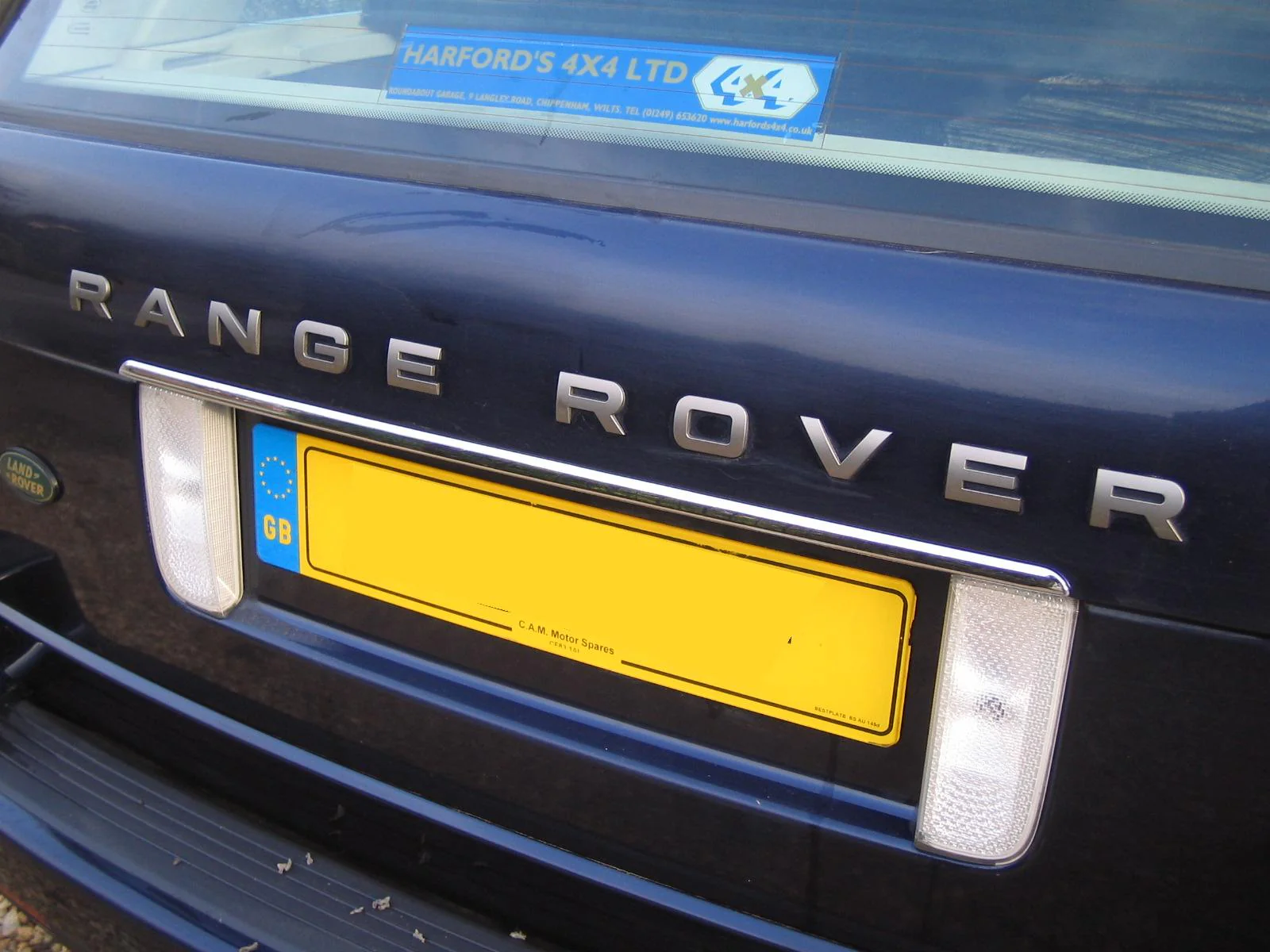 Rear Tailgate Trim Strip - Chrome for Range Rover L322 - Image 3