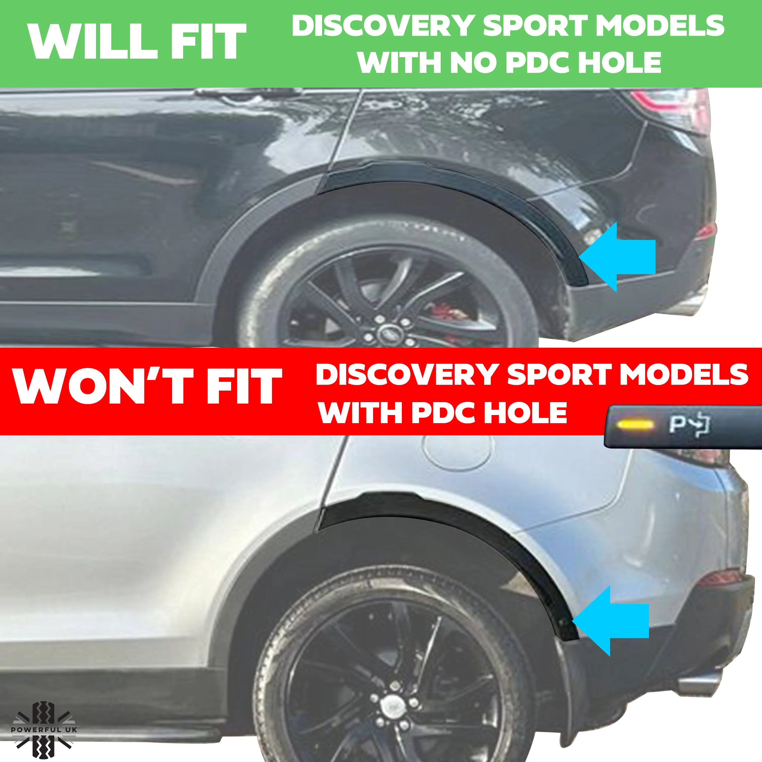 Rear Wheel Arch Trim for Land Rover Discovery Sport - Right - Image 8