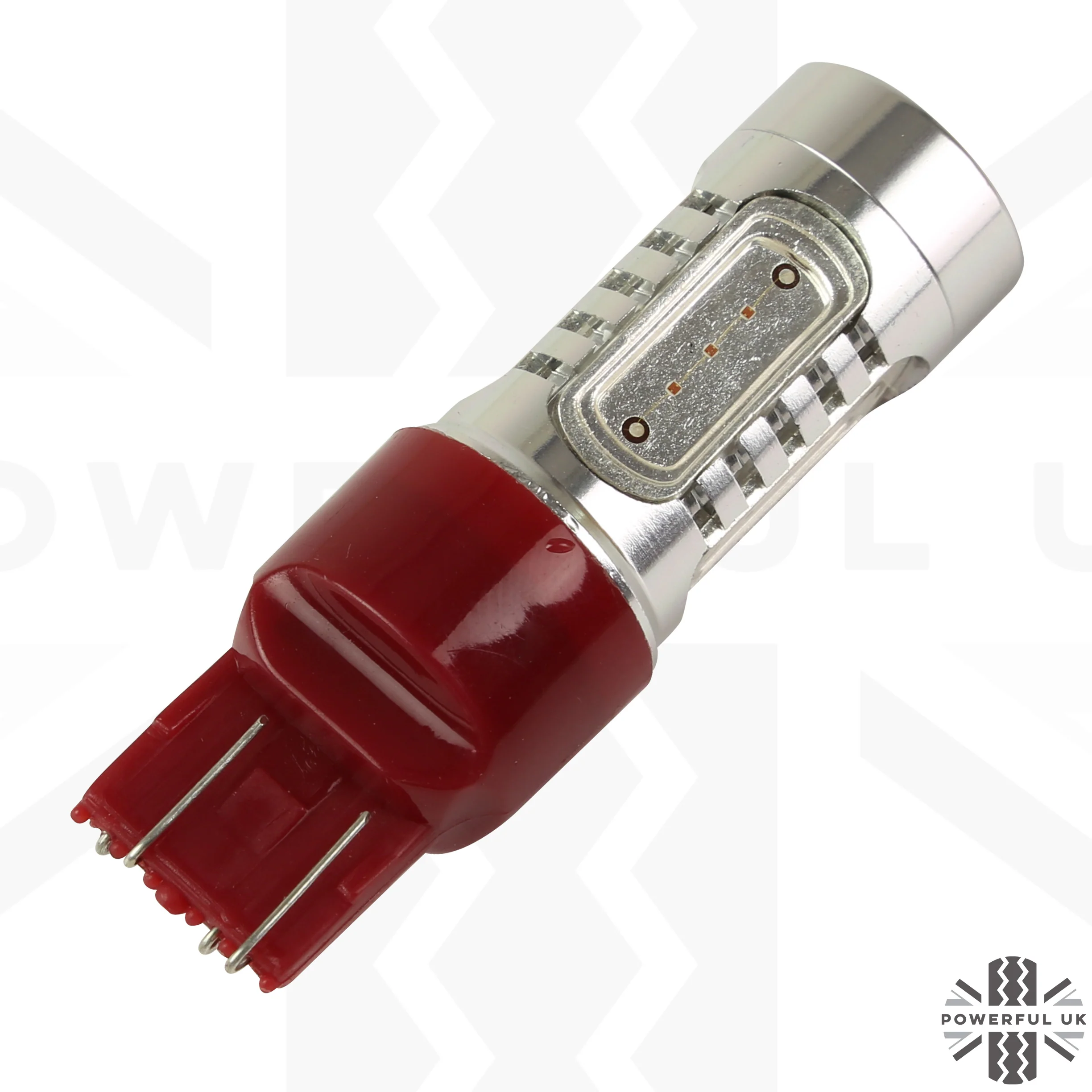 Red LED Bulb (T20) - Dual Function Stop/Tail - PAIR - Image 6