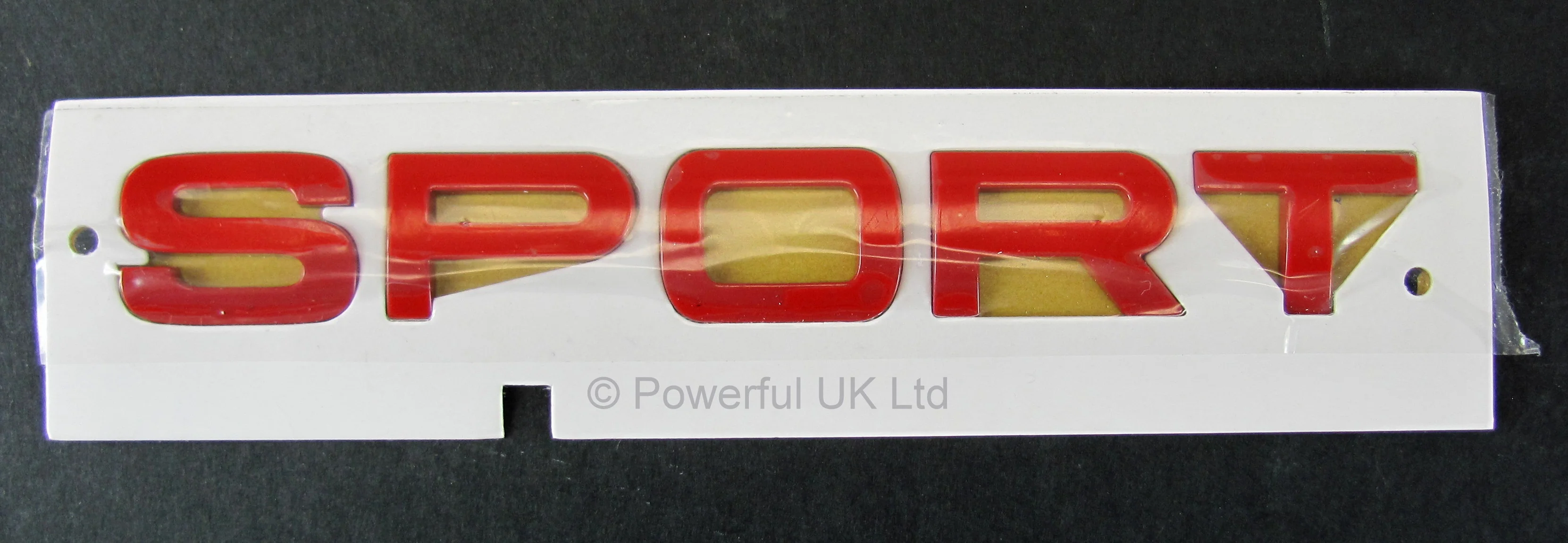 Red Tailgate Lettering - SPORT - for Range Rover Sport - Image 5