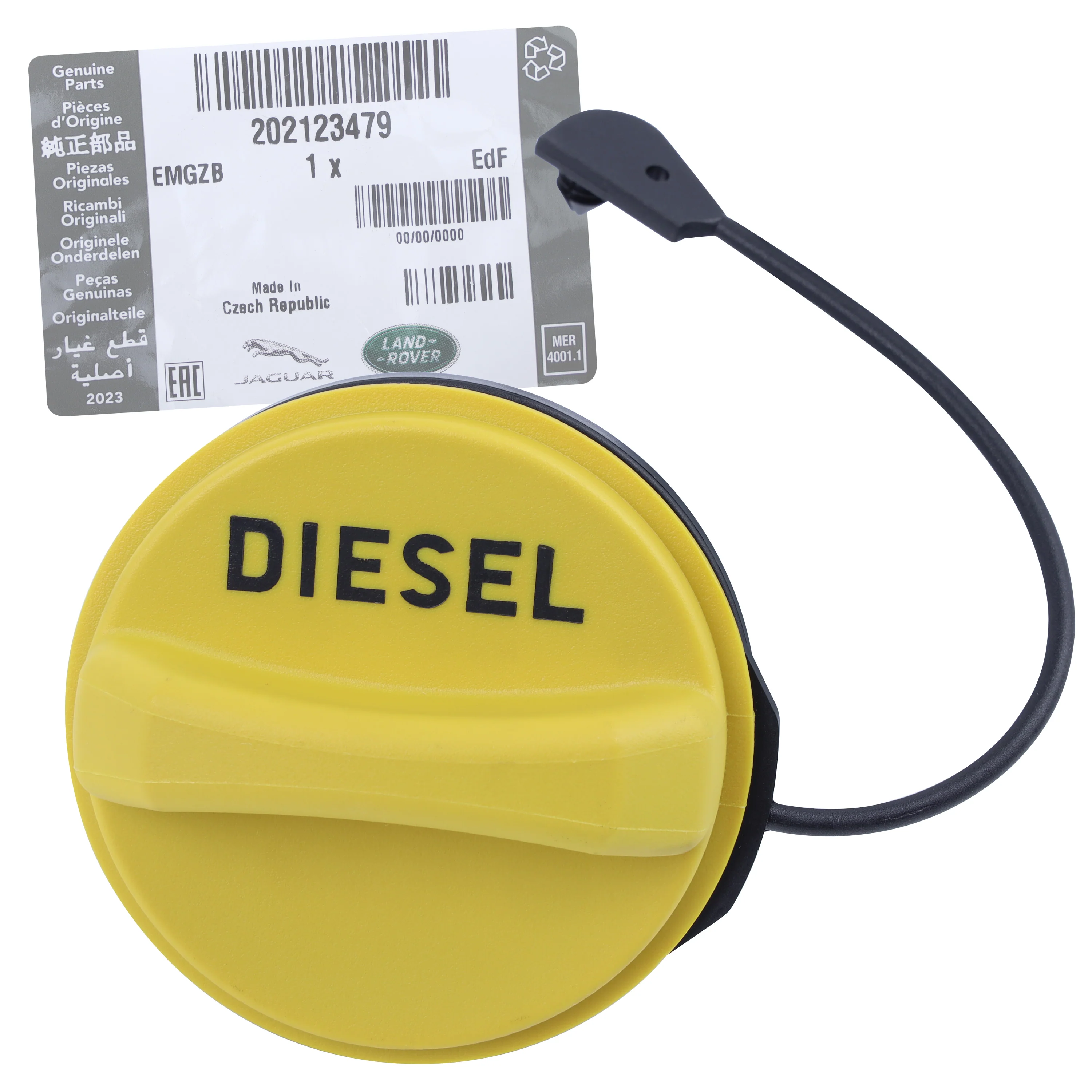 Replacement Fuel Filler Cap  for Land Rover Defender L663 - Genuine - Diesel