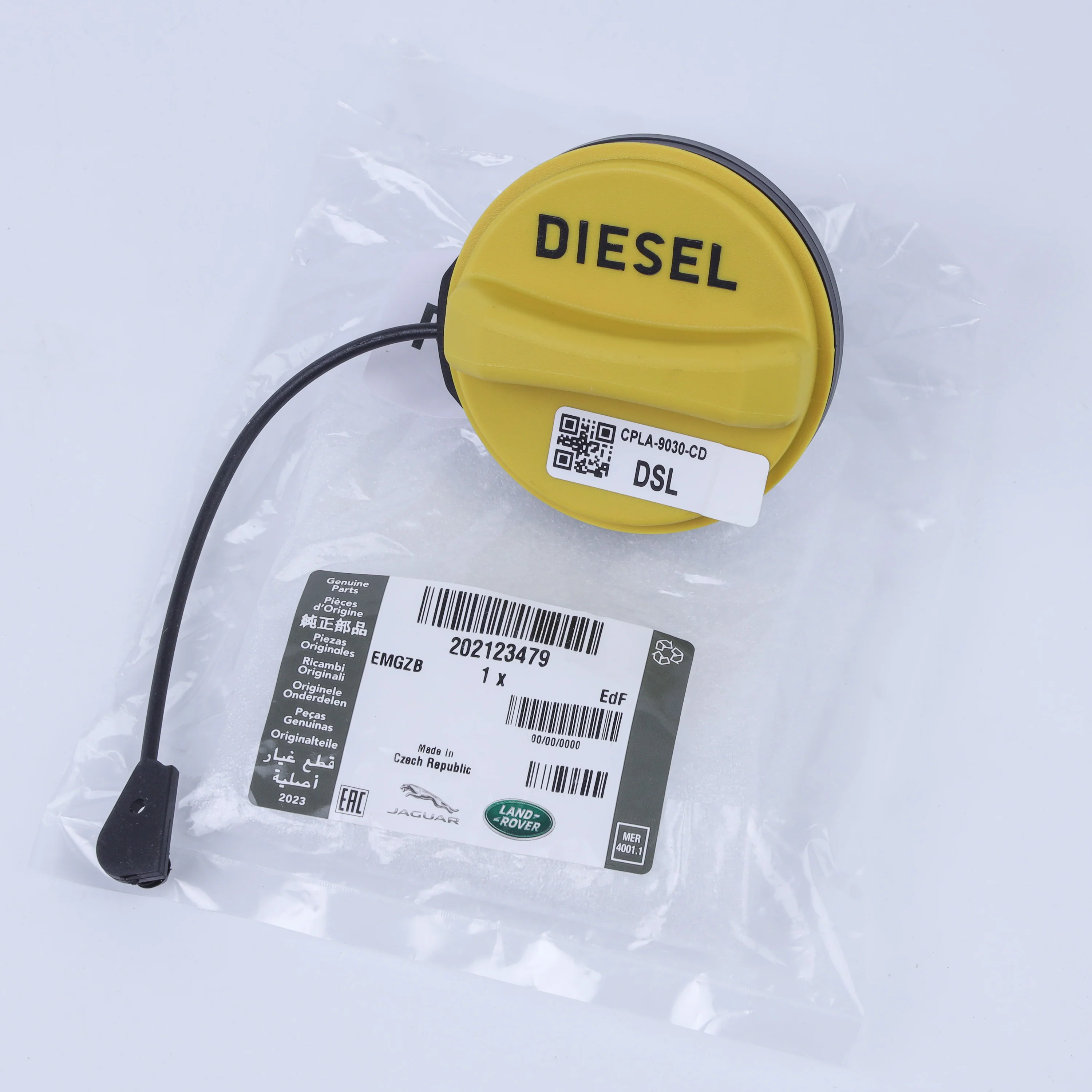 Replacement Fuel Filler Cap  for Range Rover L405 - Genuine - Diesel - Image 2