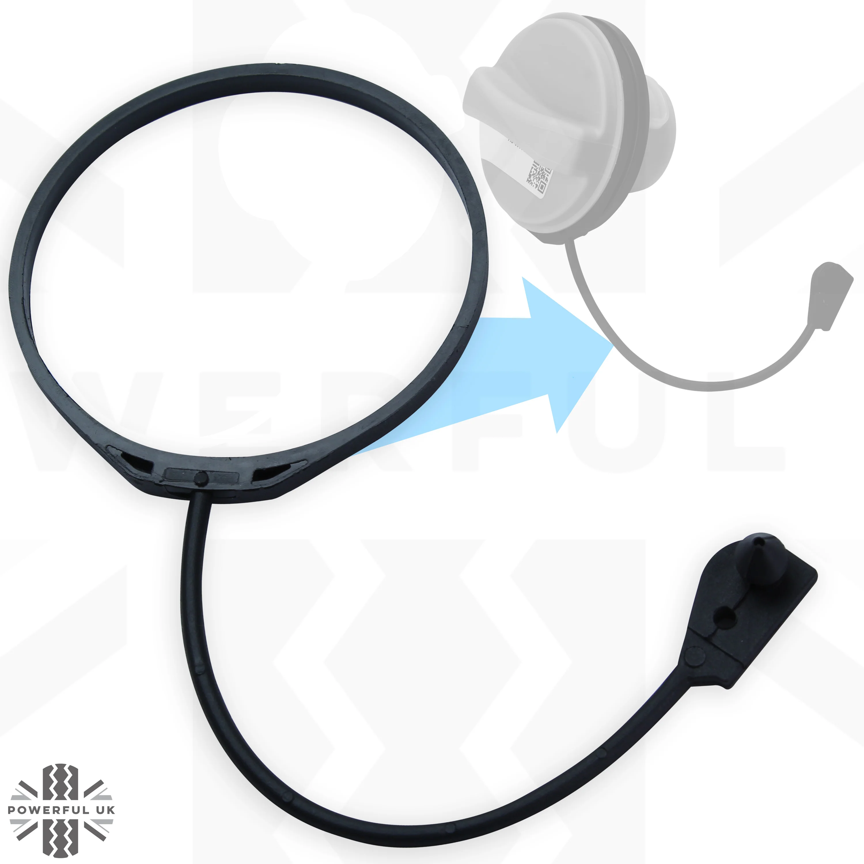 Replacement Fuel Filler Cap Tether Strap for Range Rover Evoque - Image 8
