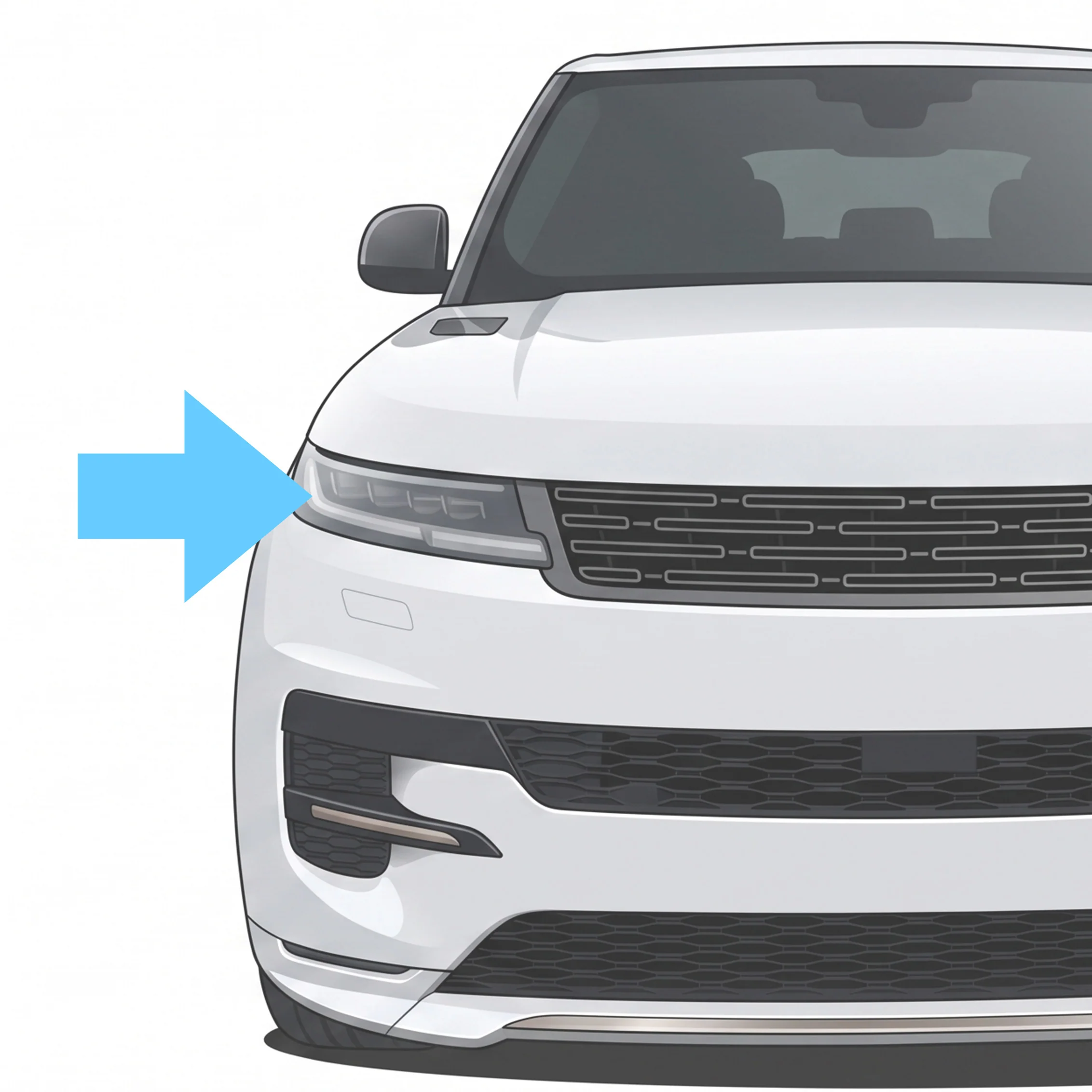 Replacement Headlight Rear Housing for Range Rover Sport L461 - RH - Image 5