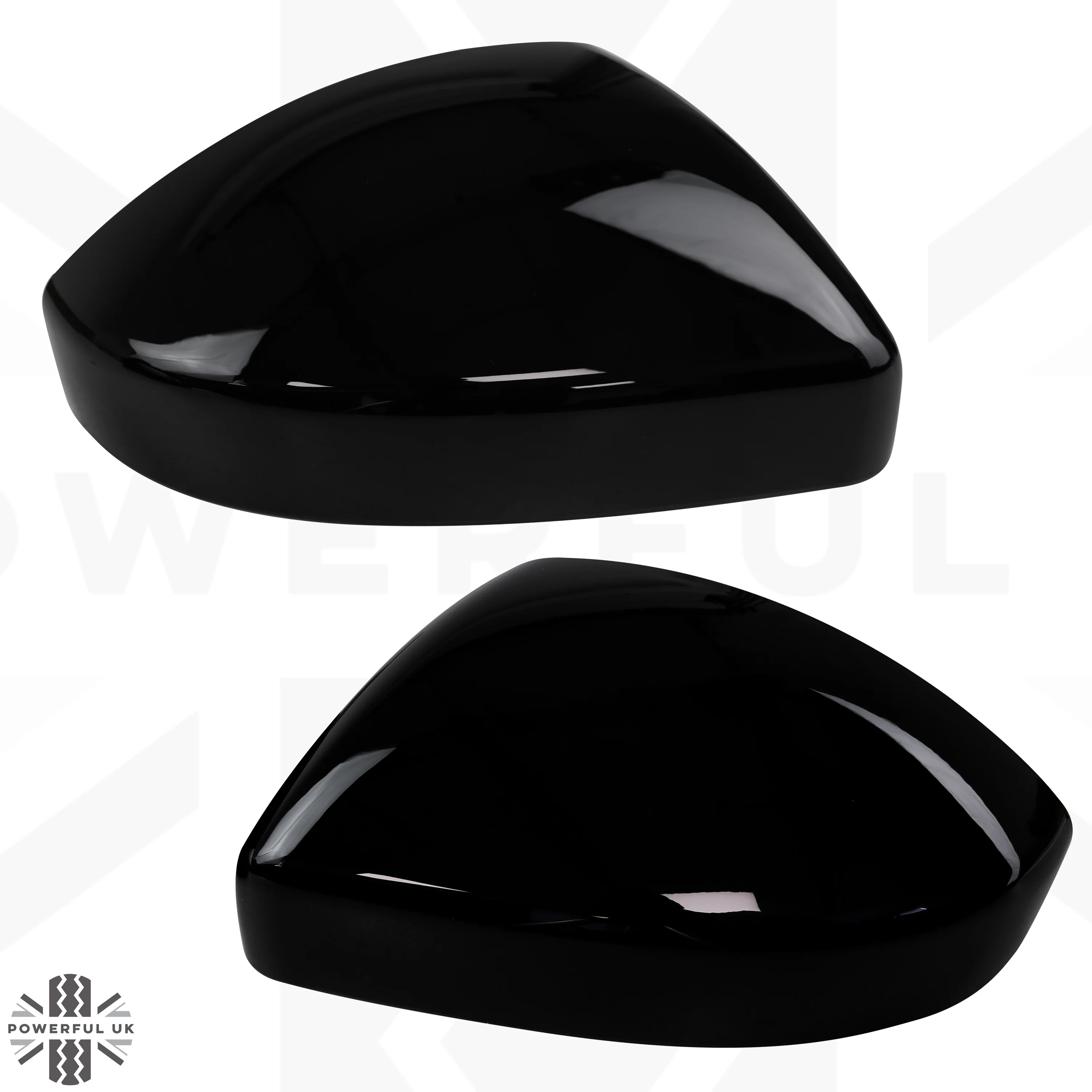 Replacement Mirror Caps for Land Rover Discovery Sport  - Gloss Black - Image 2