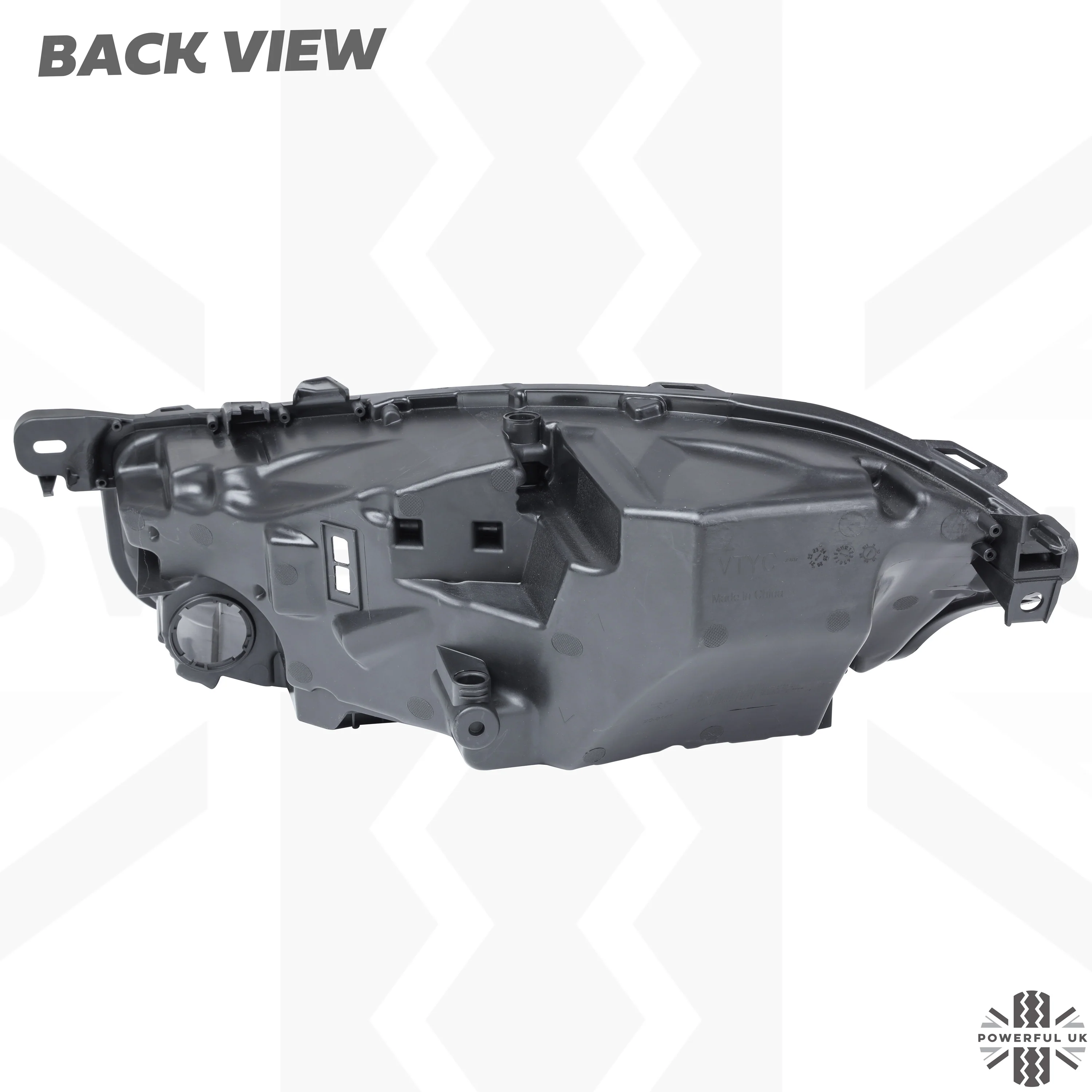 Right Replacement Headlight Rear Housing for Jaguar XF 2016-20 - LED Type - Image 3