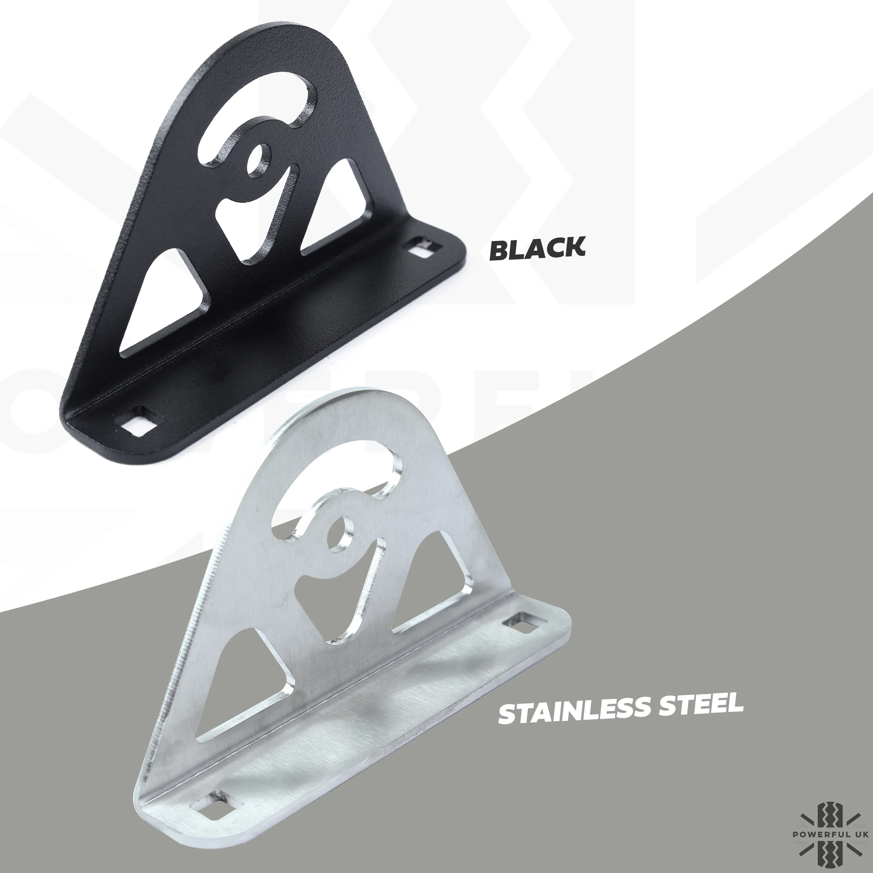 Roof Accessory Mount End Plates x2 for Land Rover Defender L663 - Black - Image 6