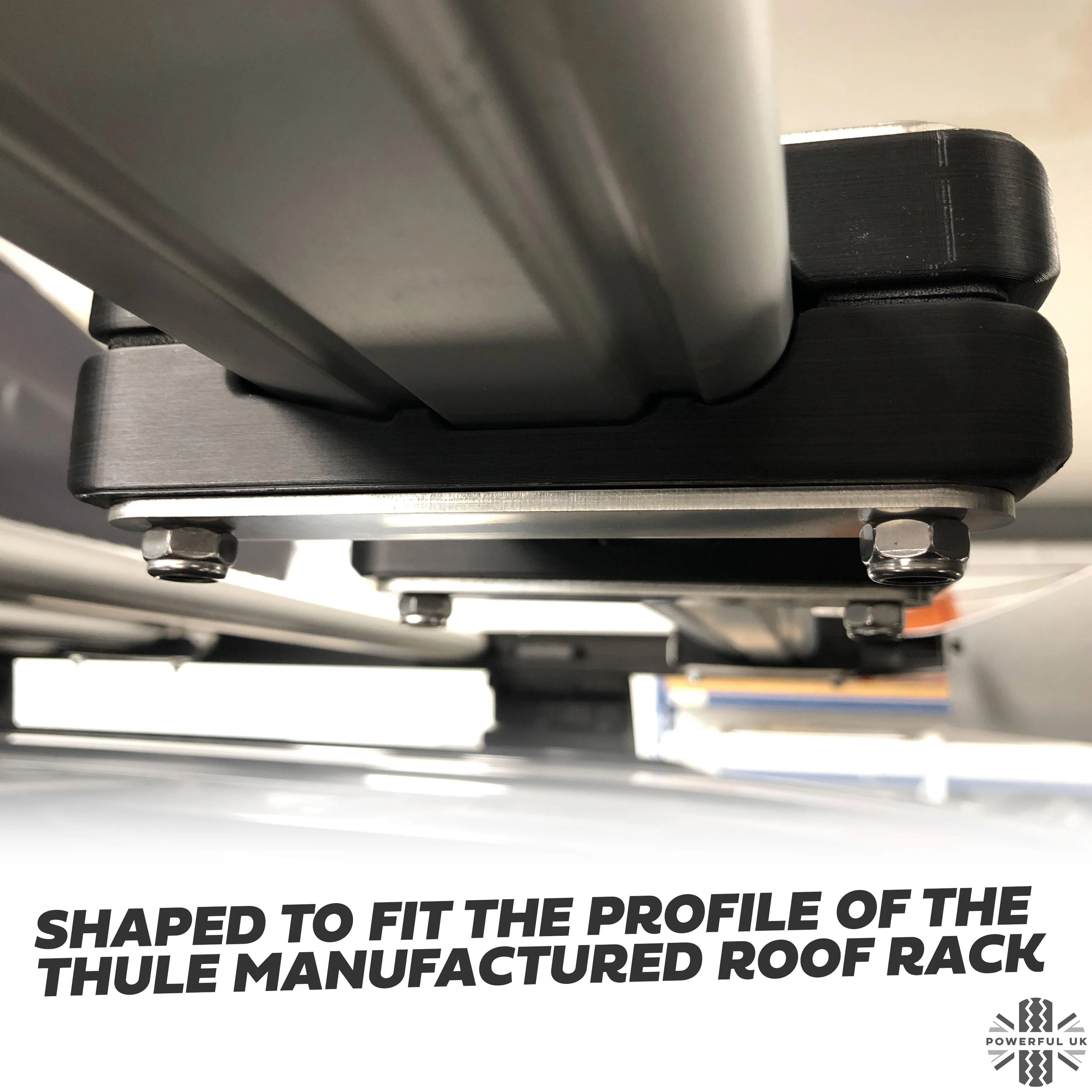 Roof Rack Antenna Mount Kit for Thule Cross Bars - Kit A - Zinc Plated Top - Image 9