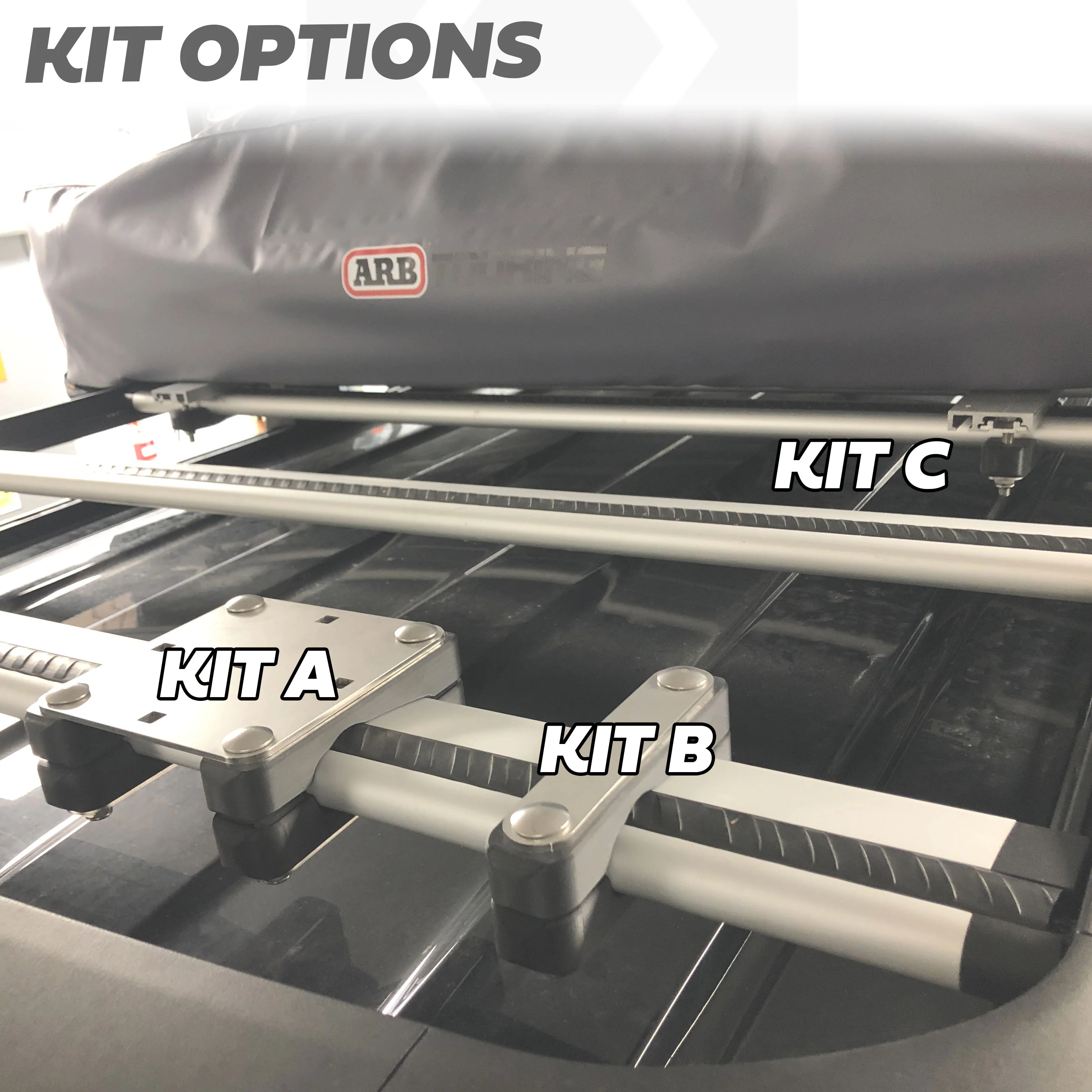 Roof Rack Mount Clamp Kit for Thule Cross Bars - Kit C - Image 9