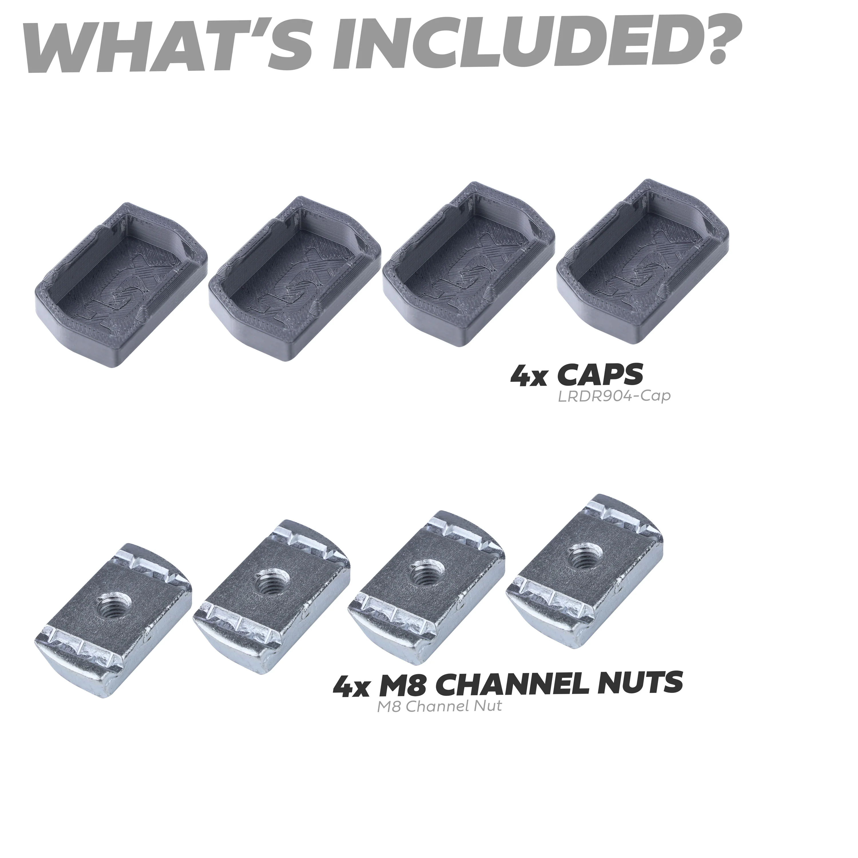 Roof Rail Channel Fixing Kit for Land Rover Defender L663 - M8 - Image 7
