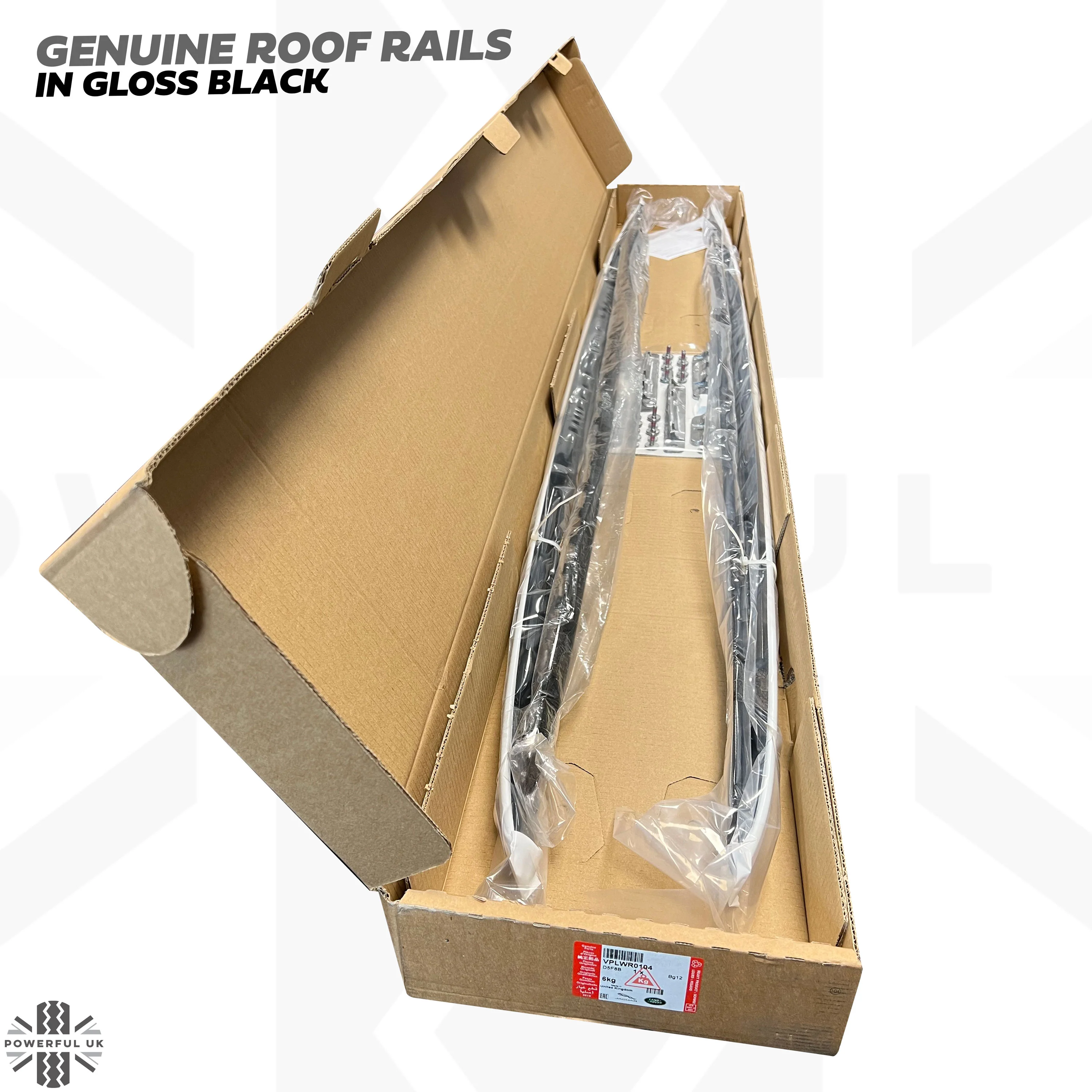 Roof Rails for Range Rover Sport L494 - Black - Genuine - Image 6