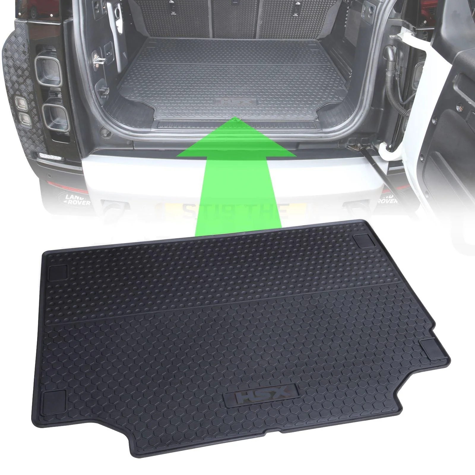 Rubber Boot Mat for Land Rover Defender L663 (110 models) - Image 10