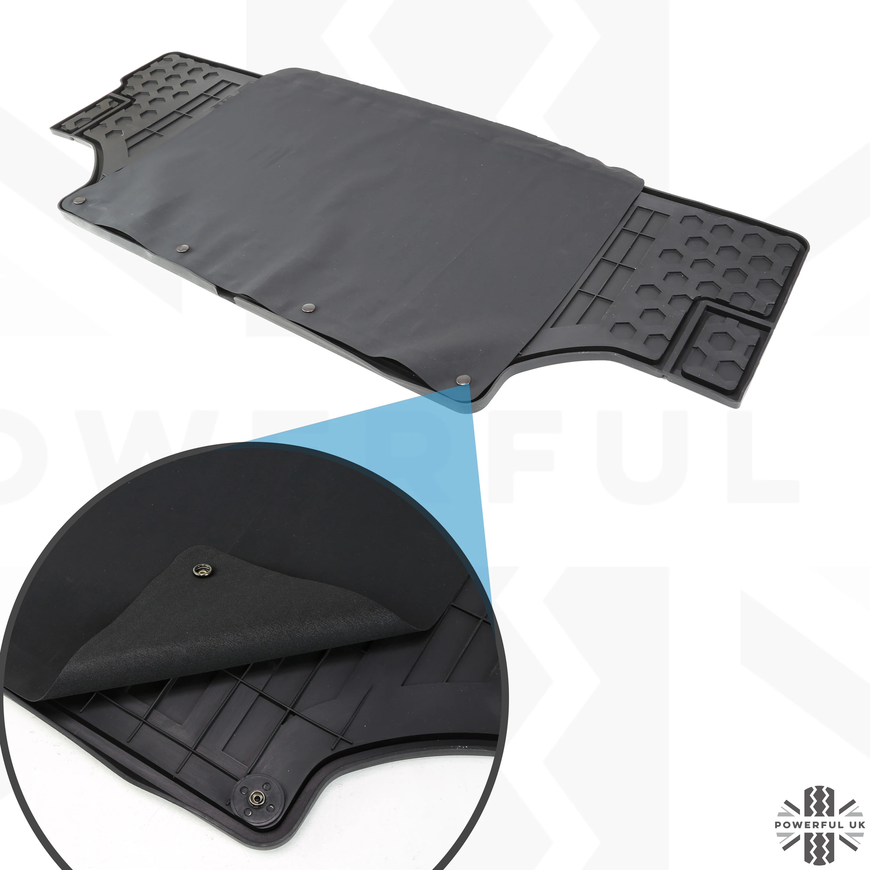 Rubber Boot Mat (Genuine) for Land Rover Defender L663 (90 models) - Image 3