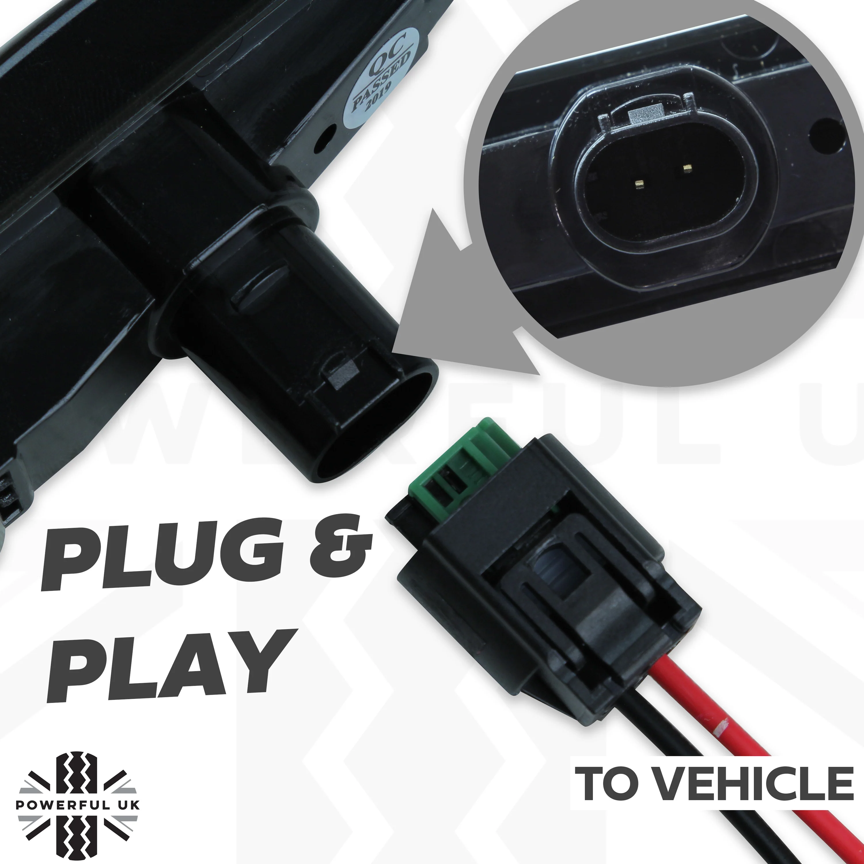 Side Repeaters for Rage Rover Sport L320  (Pair) - LED - Smoked - Image 5