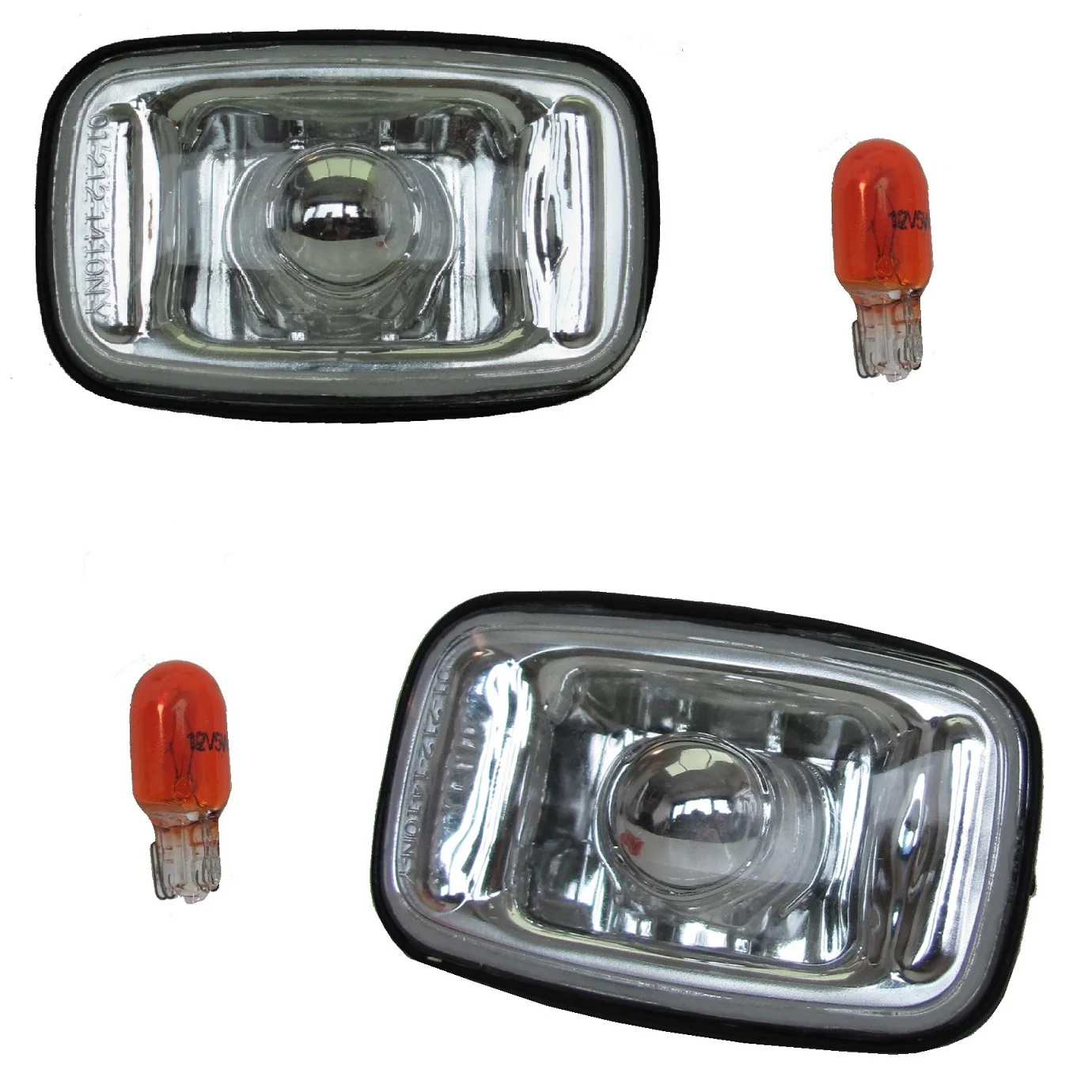 Side Repeaters (Pair) - Chrome for Toyota Hilux Surf - Image 2
