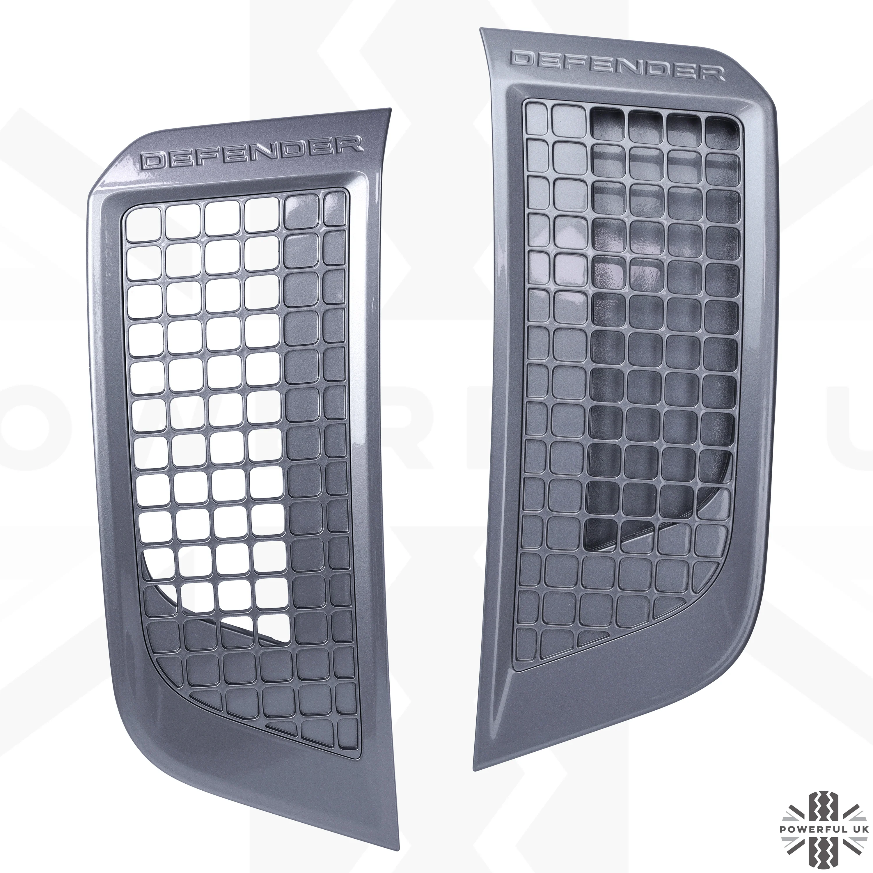 Side Vent Assemblies (Genuine Take-Offs) for Land Rover Defender L663 - Eiger Grey