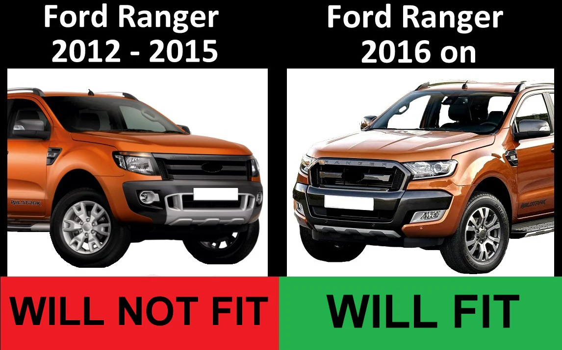 Side Vent Covers - Satin Black - Ford Ranger 2016 - Image 5