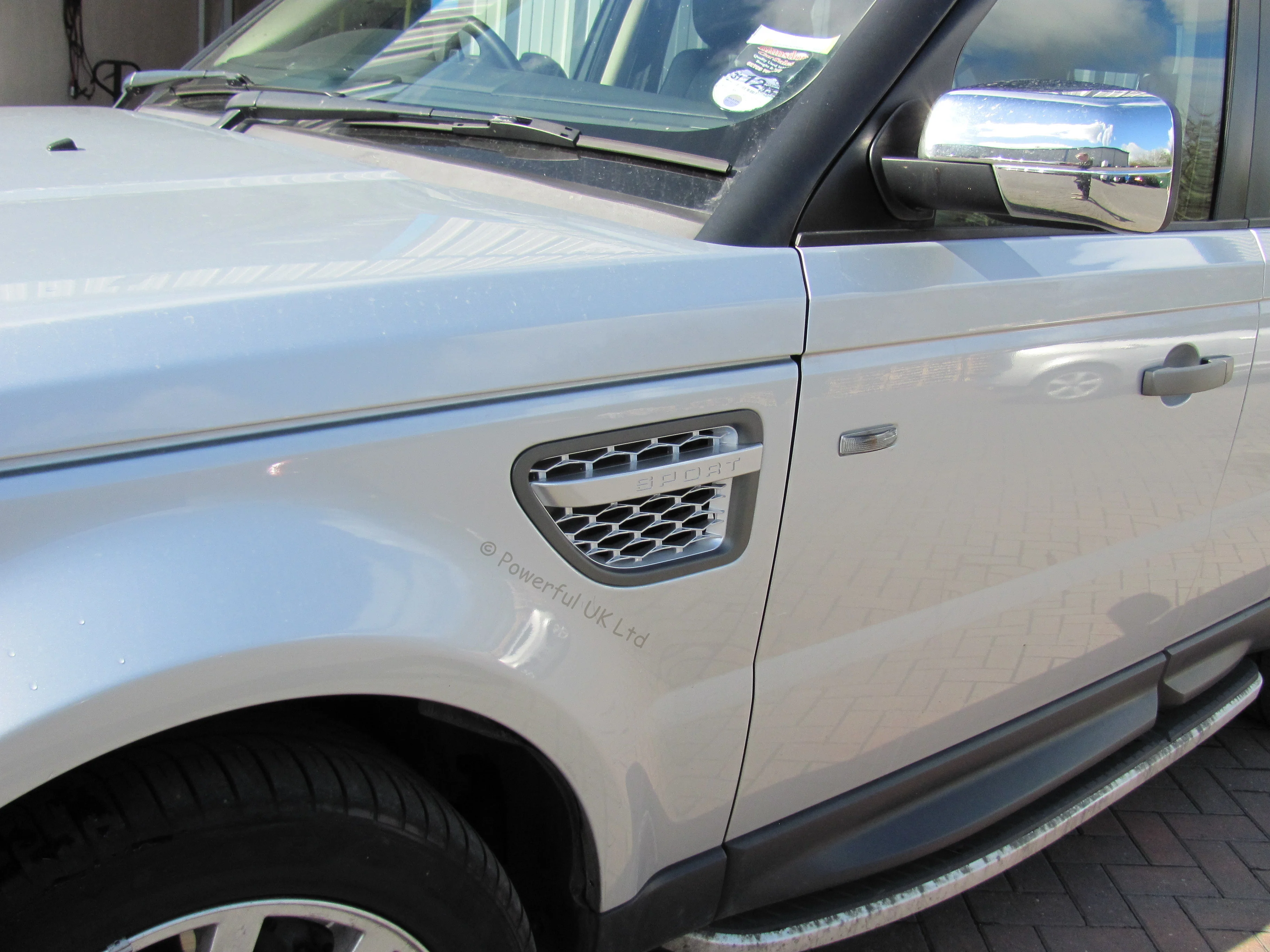 Side Vents - Grey/Silver/Silver for Range Rover Sport 2005 - Image 6