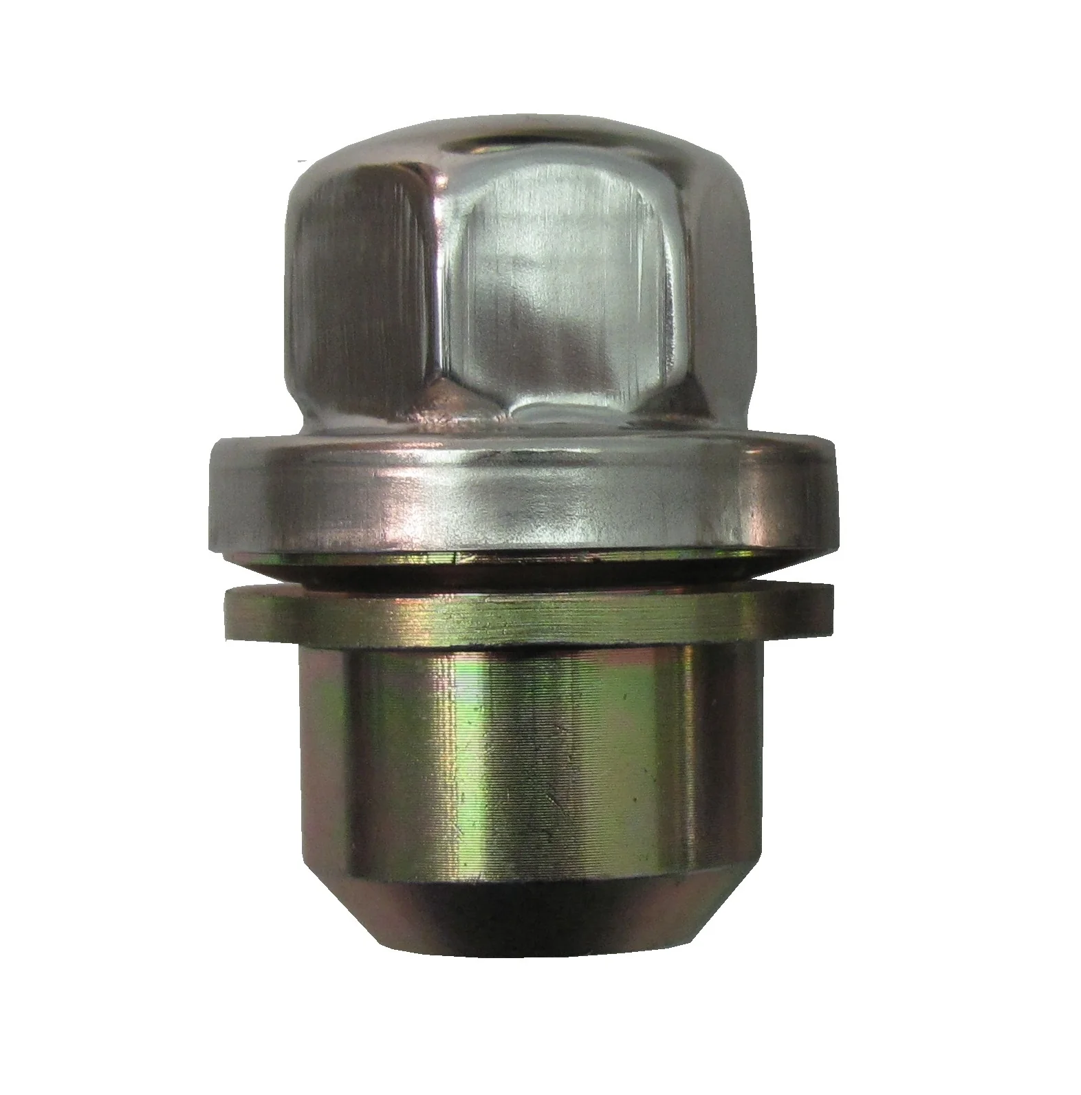 Silver Alloy Wheel Nuts 20pc (Capped Type) for Land Rover Discovery 1 - Alloy wheel type - Image 2