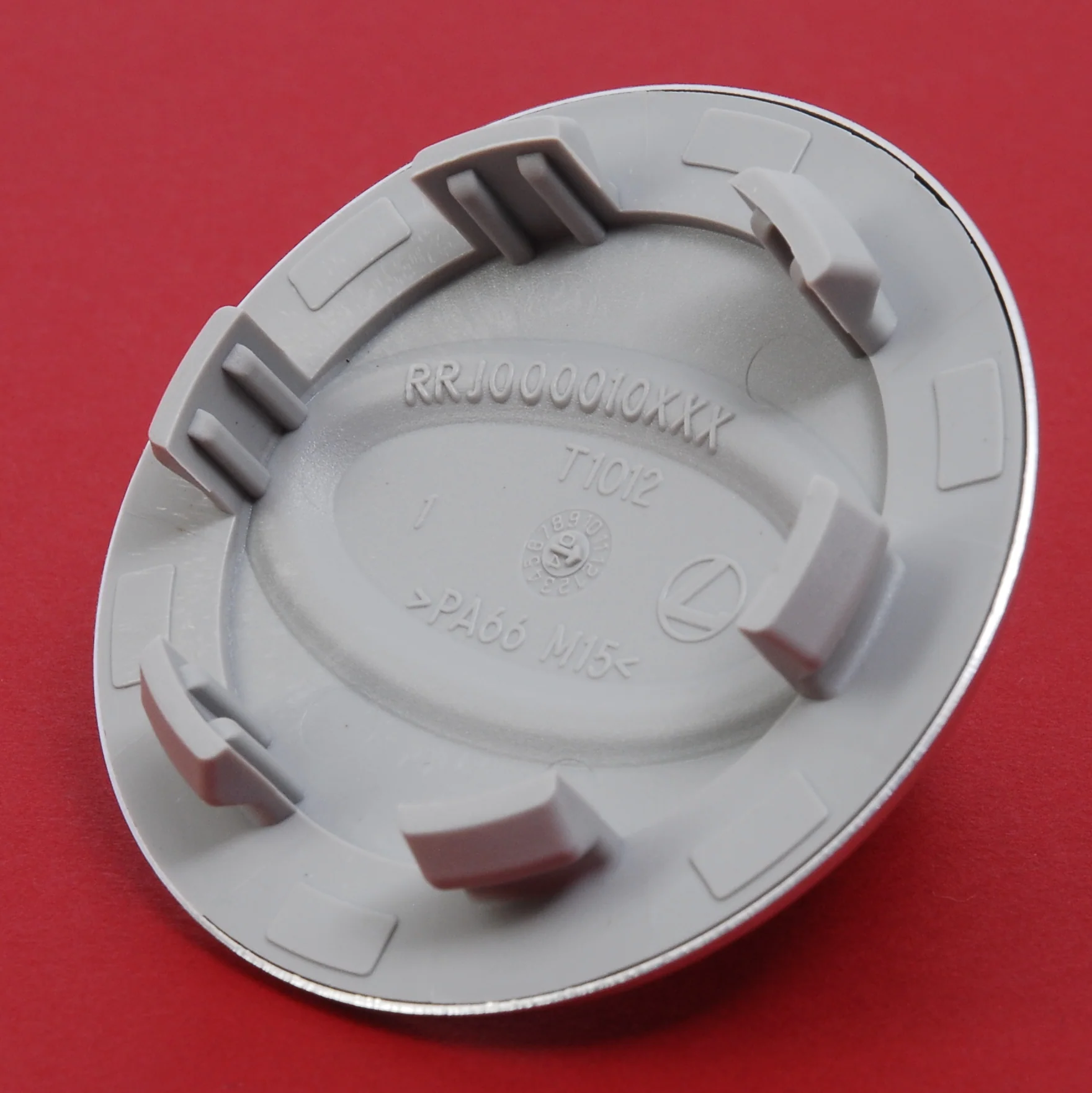 Genuine 4pc Silver & Chrome Wheel Centre caps for Land Rover Freelander 2 - Image 4