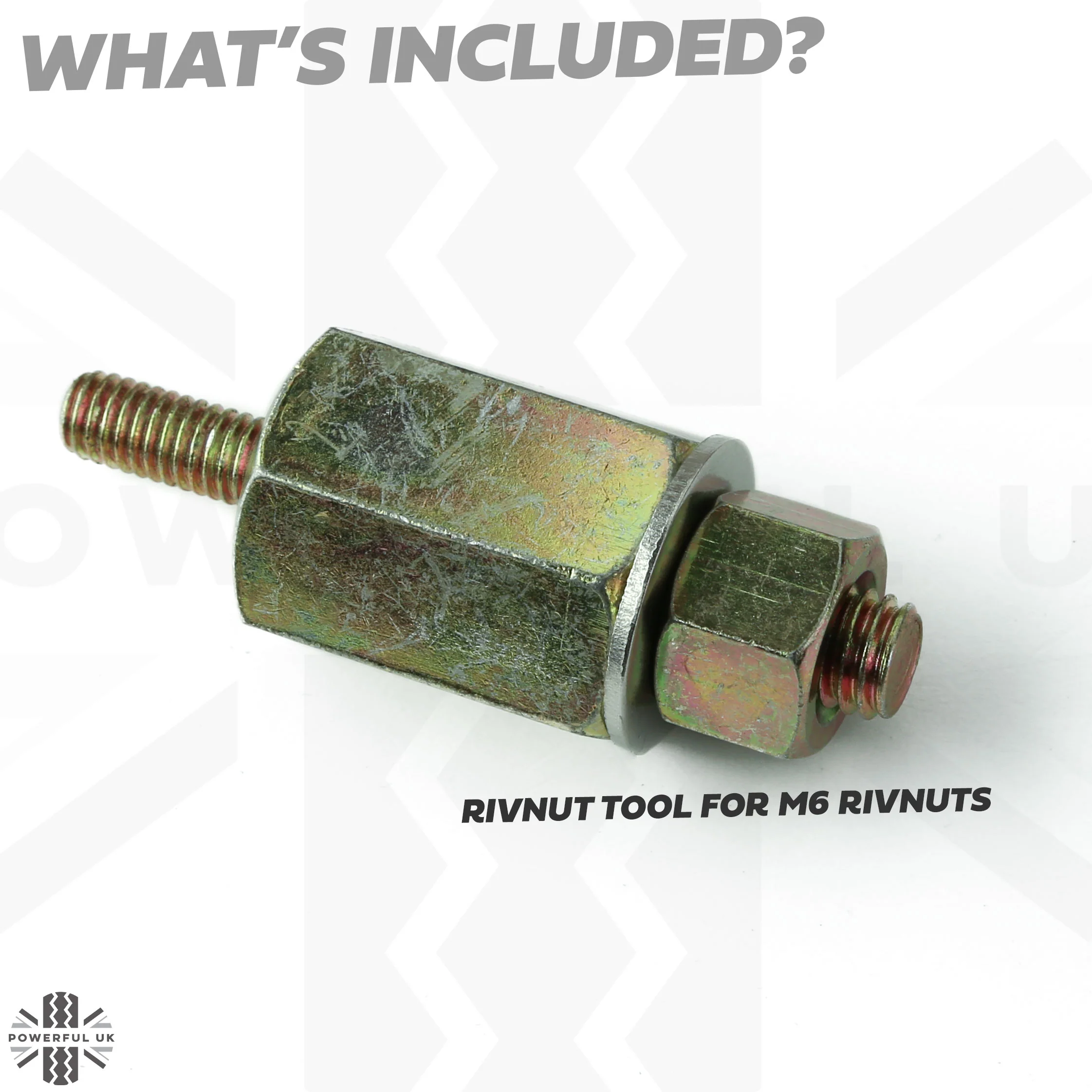 Simple M6 Rivnut tool for fitting Land Rover Defender L663 Snorkel - Image 5