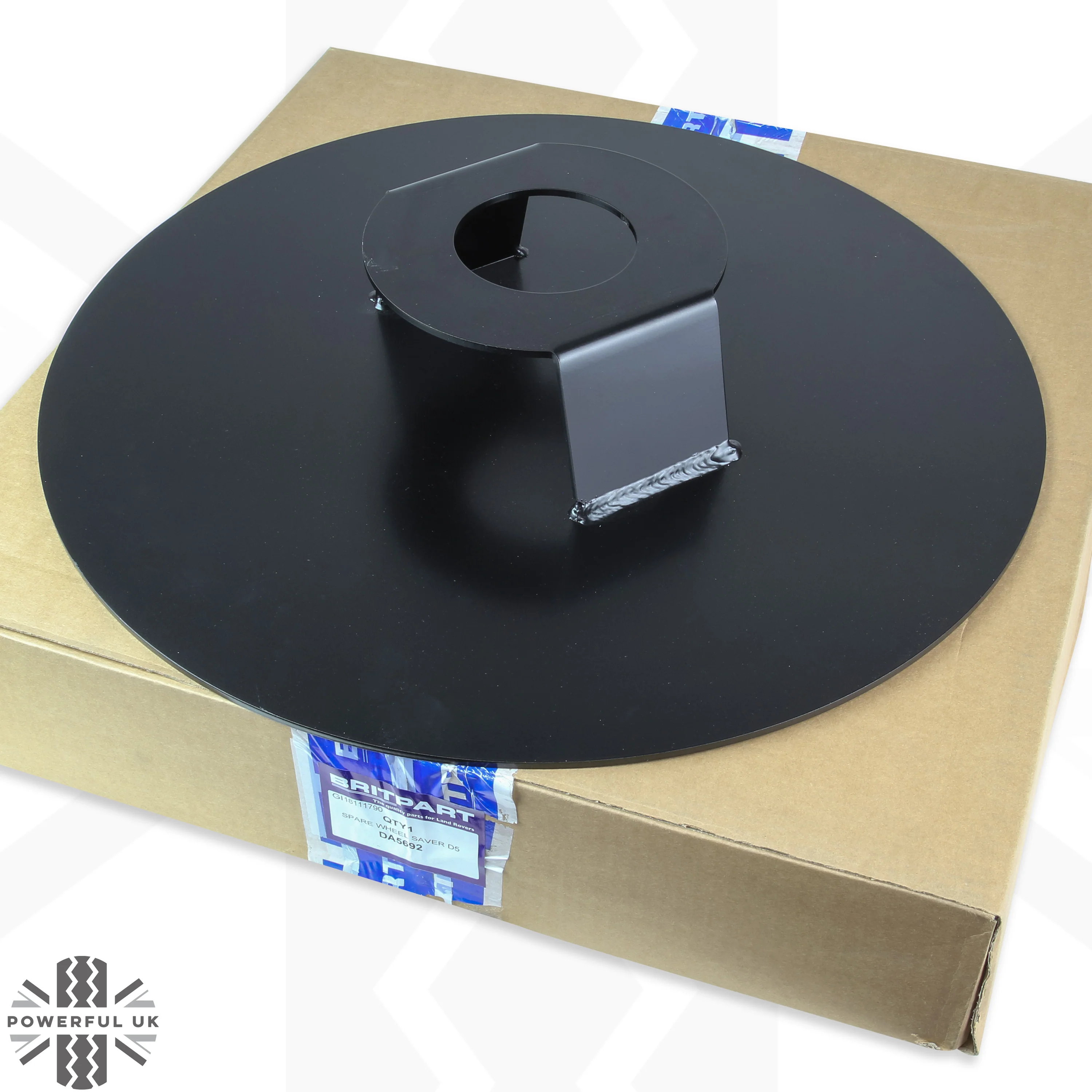 Spare Wheel Anti-theft Protection Disc - Heavy Duty Steel for Land Rover Discovery 3 & 4 - Image 3