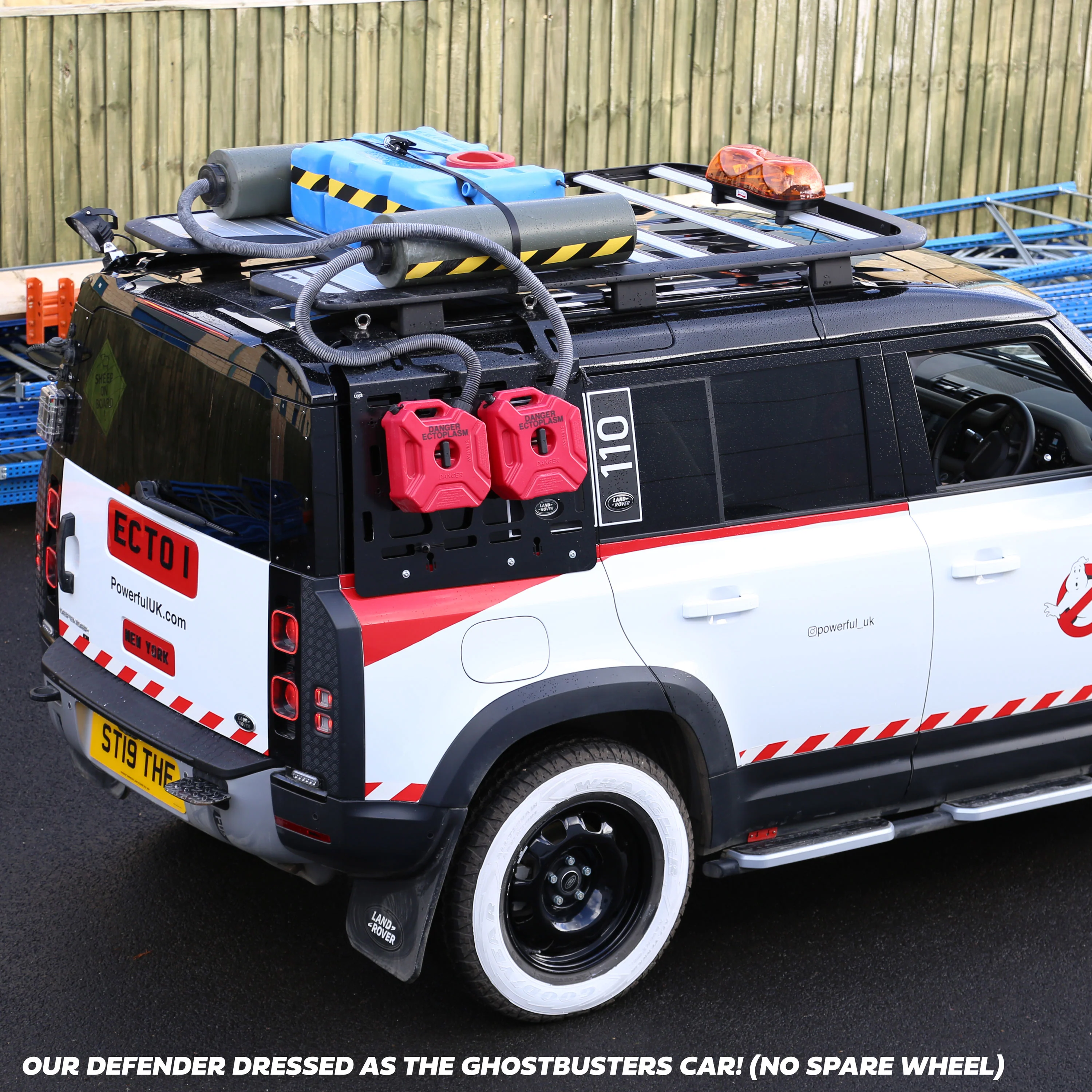 Spare Wheel Delete Cover Set for Land Rover Defender L663 - Eiger Grey - Image 9