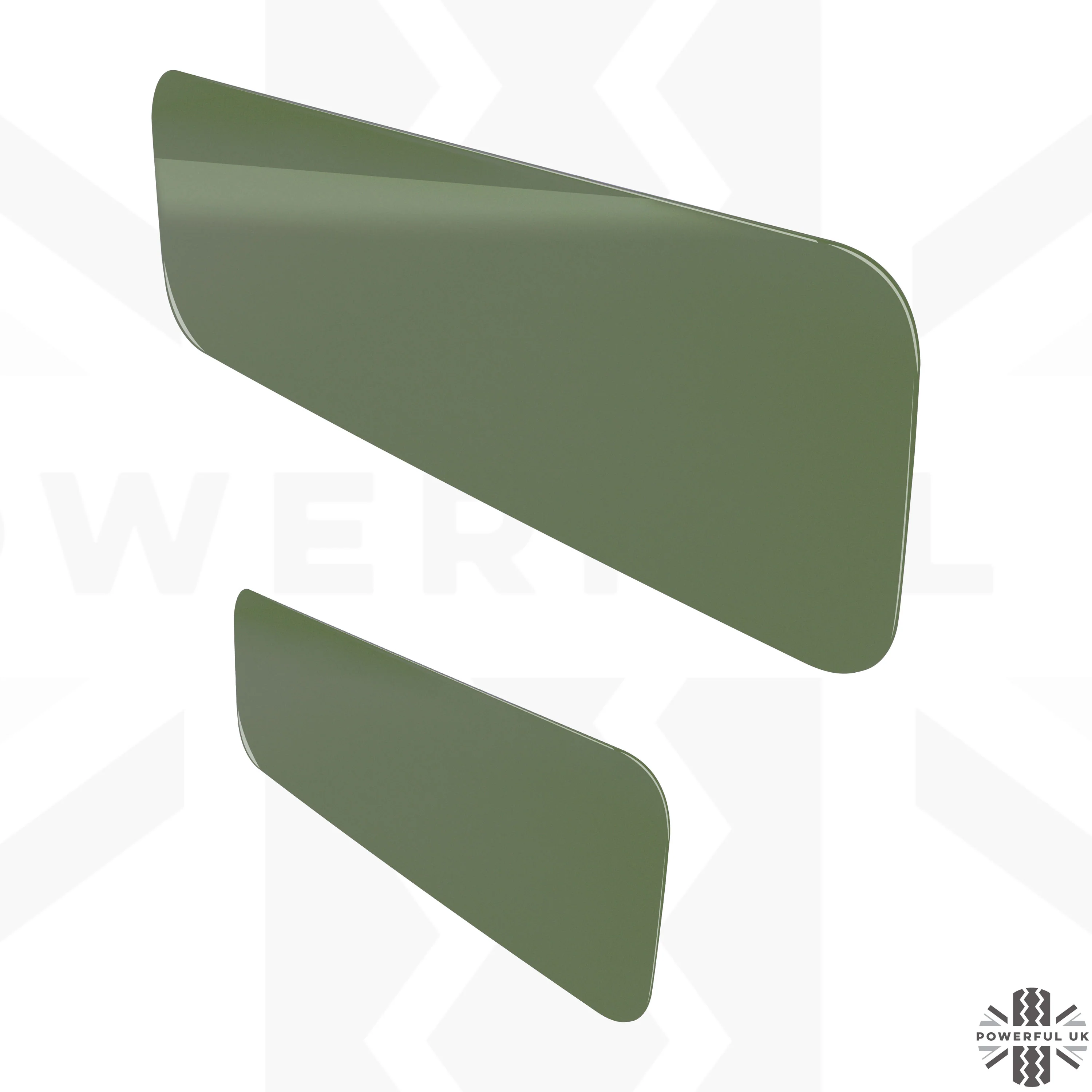 Spare Wheel Delete Cover Set for Land Rover Defender L663 - Pangea Green - Image 2