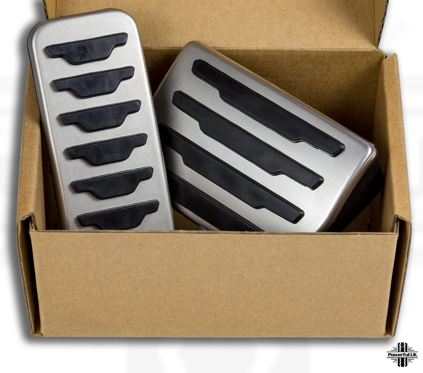 Sport Foot Pedal Covers (2pc) for Land Rover Discovery Sport Automatic - Aftermarket - Image 3
