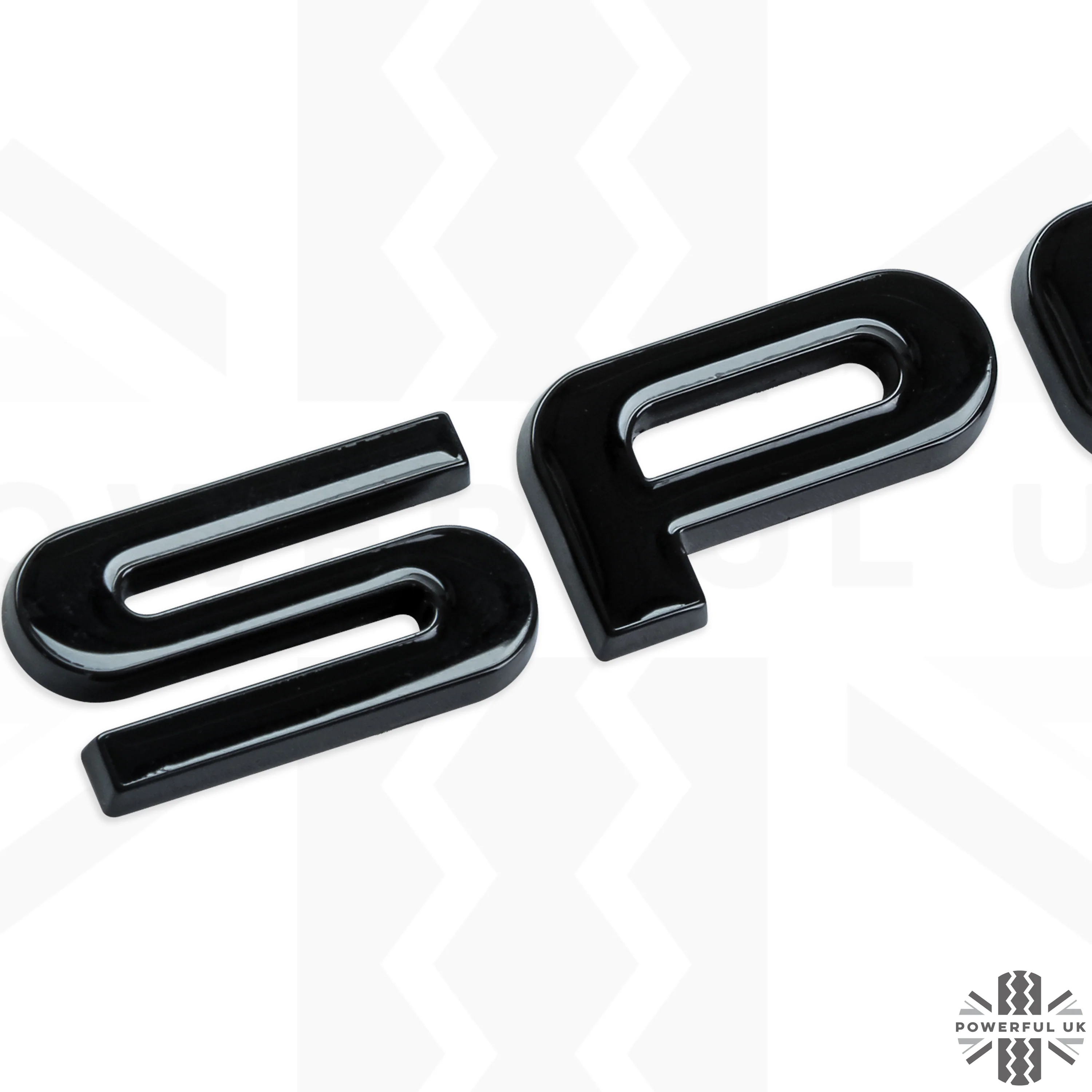 SPORT Lettering - All Black for Range Rover Sport L494 Tailgate - Image 4